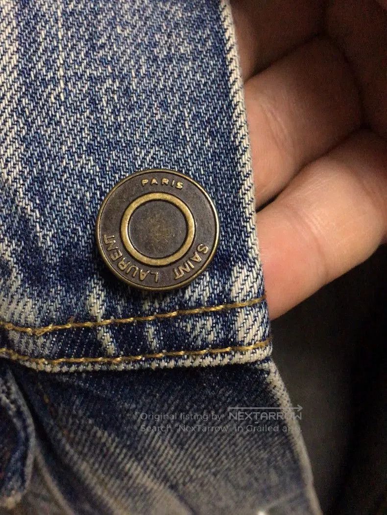 Saint Laurent Paris Saint Laurent Paris Denim Jacket M. Size US M / EU 48-50 / 2 - 5 Thumbnail