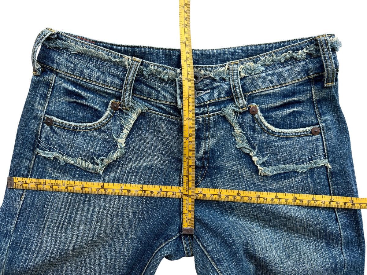 Japanese Brand Sweet Camel Lowrise Bootcut Flare Denim Jeans 30x32 Size 30" / US 8 / IT 44 - 11 Thumbnail
