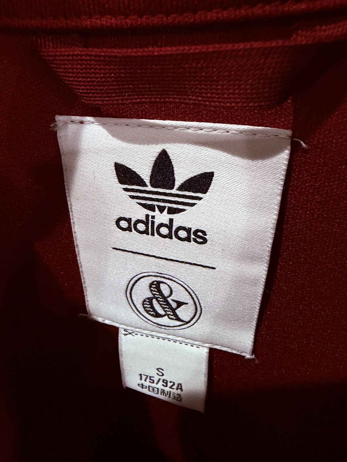 Adidas ADIDAS UNITED ARROWS & SONS MIKITYPE Burgundy Track Jacket Size US S / EU 44-46 / 1 - 4 Thumbnail
