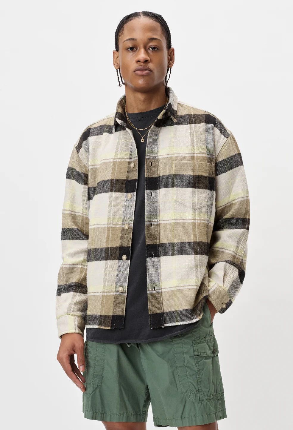 John Elliott John Elliott Oversized Hemi Shirt “Cyclone” Size US L / EU 52-54 / 3 - 6 Thumbnail