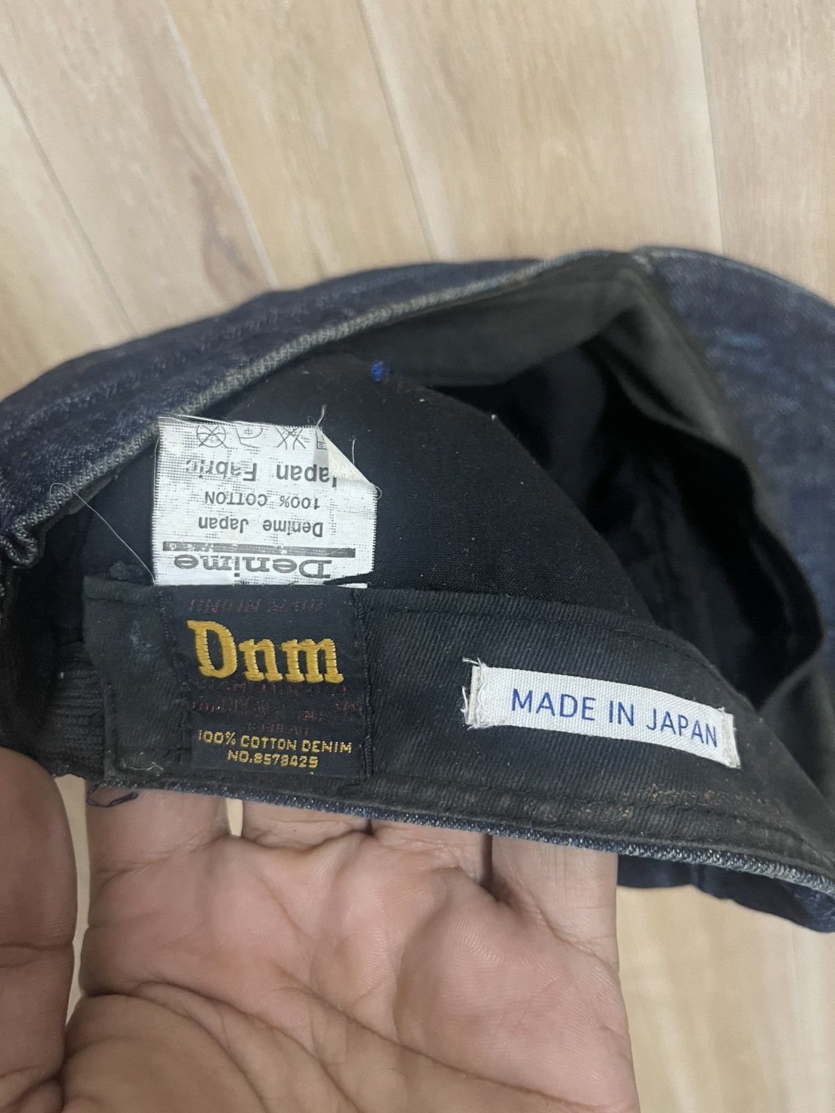 Denime × Japanese Brand Denim Cap By Denime Japan Distressed Mccoys Flathead Size ONE SIZE - 9 Thumbnail
