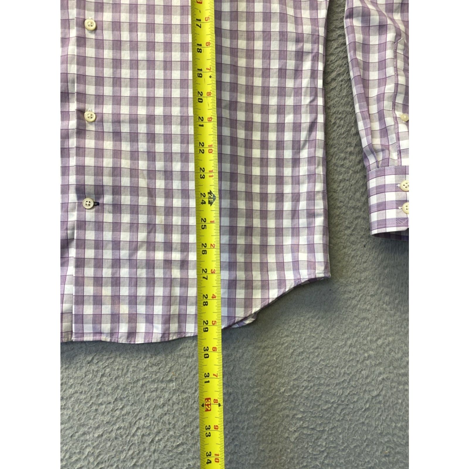 Banana Republic Banana Republic Button Shirt M Mens Purple Orchid Lavender Multicolor Slim Button Shirt 199- e Size US M / EU 48-50 / 2 - 6 Thumbnail