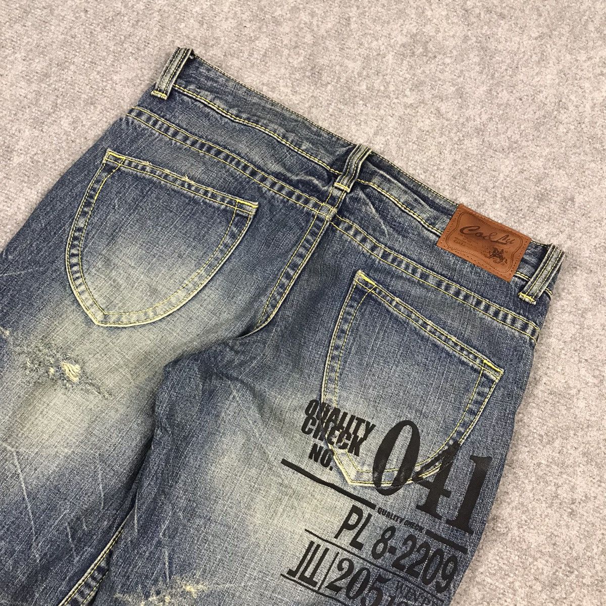 Japanese Brand Japaners Style denim Distressed pants Size US 28 / EU 44 - 11 Thumbnail