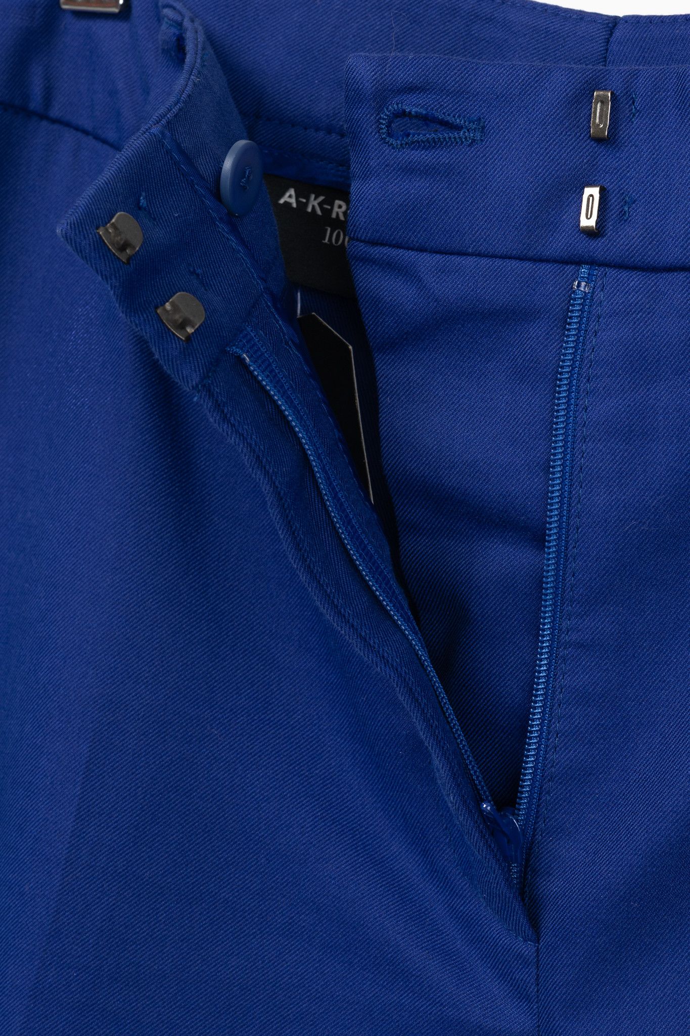 Akris Akris 100 Years Ink Cotton & Silk Double Face Trousers Size 34" / US 12 / IT 48 - 8 Thumbnail