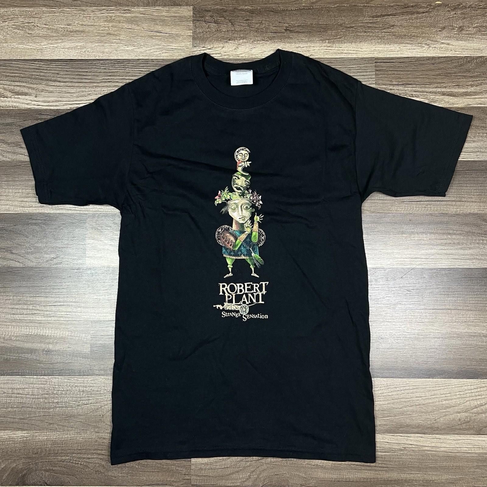 Hanes VTG Robert Plant Strange Sensation Mighty Rearranger Sz S Size US S / EU 44-46 / 1 - 1 Thumbnail