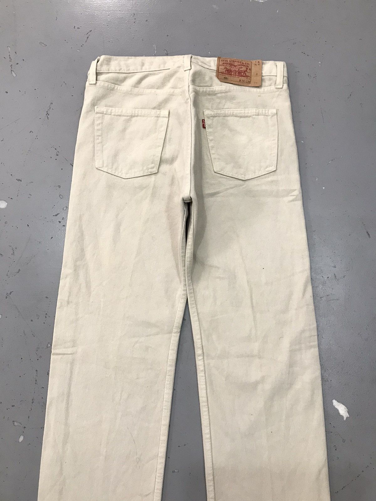 Levi's × Vintage Vintage Levi’s Strauss & co 501 straight denim pant Size US 34 / EU 50 - 10 Thumbnail