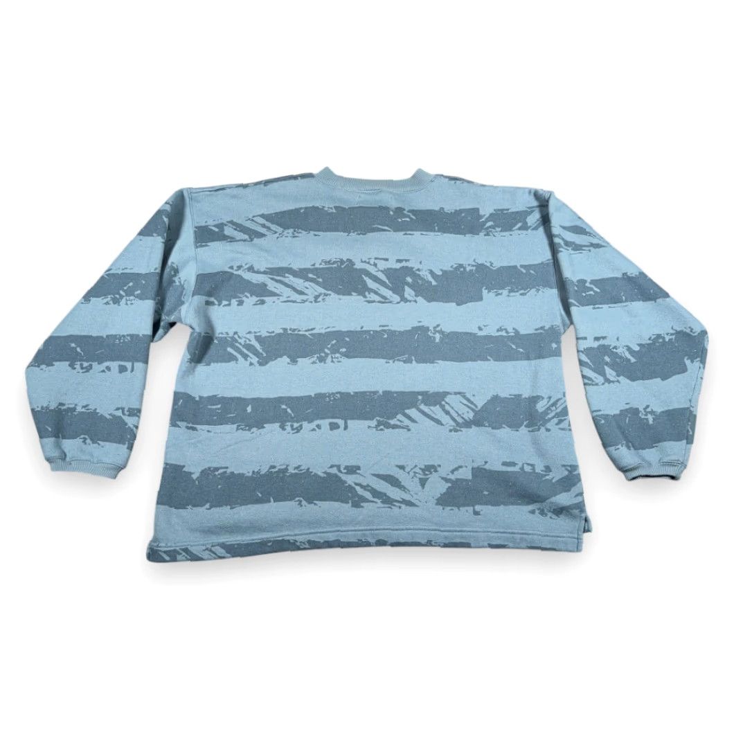 Bugle Boy VINTAGE Bugle Boy Sweater Mens Pullover Knit Striped Blue 90s layout 25x24 Chest Size US M / EU 48-50 / 2 - 3 Thumbnail