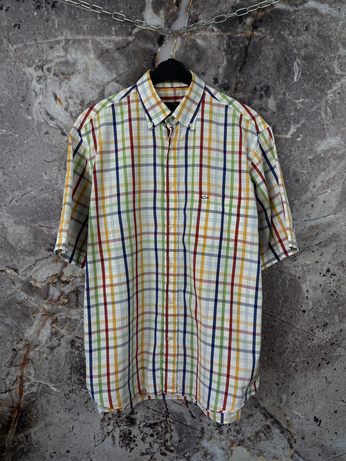 Paul & Shark Men’s Paul & Shark Shirt Button Up Size 42 Size US L / EU 52-54 / 3 - 1 Thumbnail