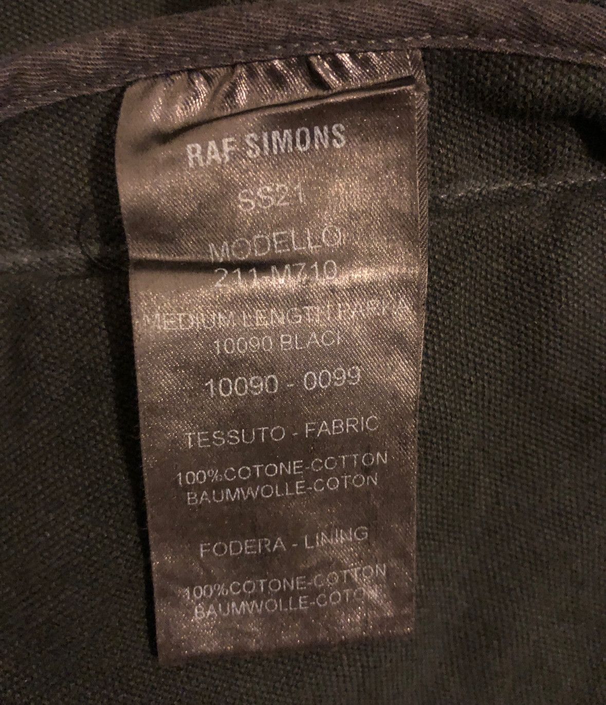 Raf Simons Raf Simons old size denim jacket Size US M / EU 48-50 / 2 - 6 Thumbnail