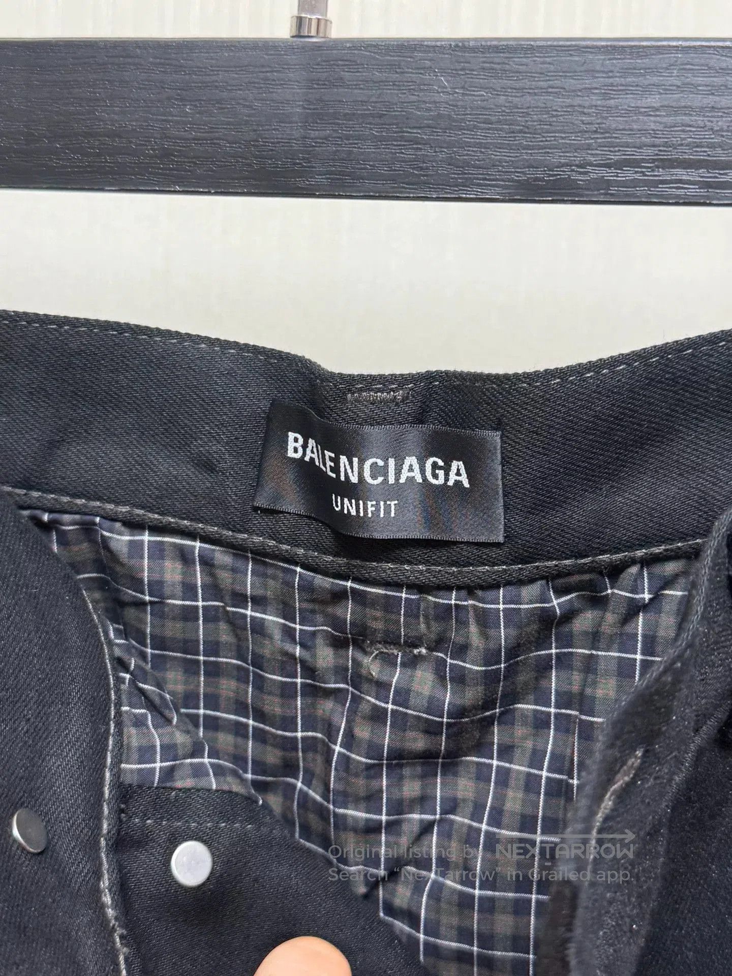Balenciaga Balenciaga Distressed Black Two. Size US 26 / EU 42 - 3 Thumbnail