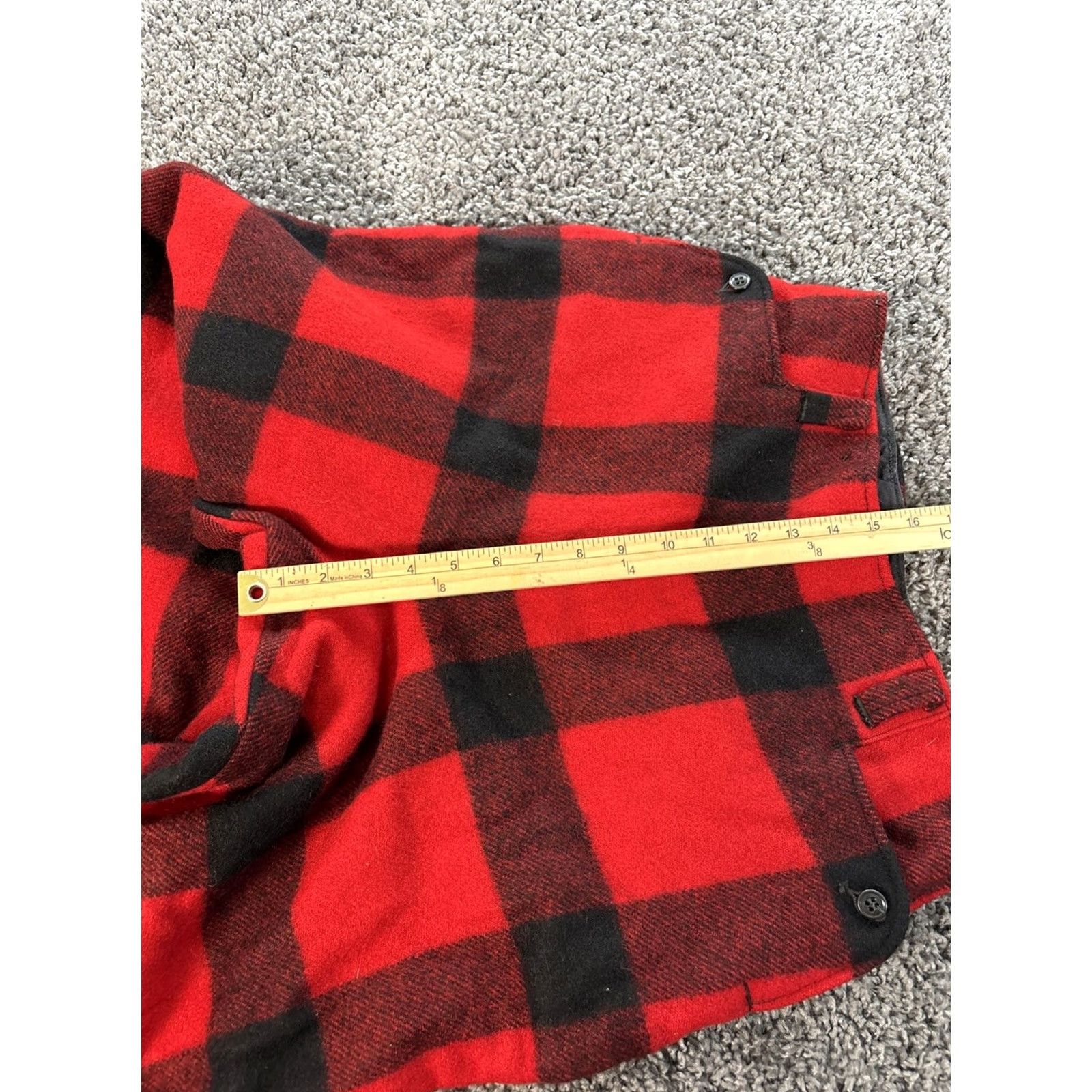 Vintage VINTAGE White Stag Westools Woolen Pants Mens 30x28 Red Buffalo Plaid Hunting Shirt? Size US 30 / EU 46 - 5 Thumbnail