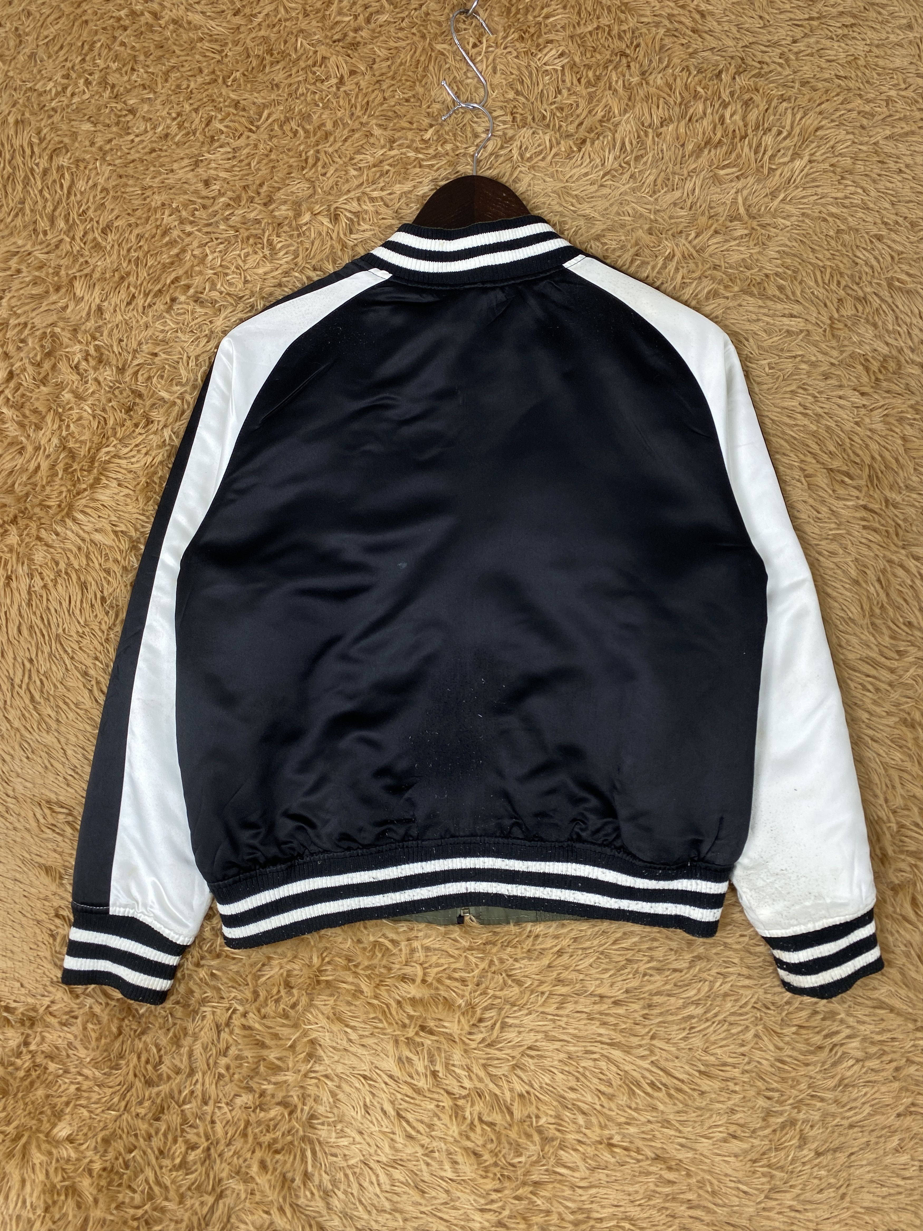 Japanese Brand Vintage Sukajan Reversible Bombers Jacket J1978 Size US S / EU 44-46 / 1 - 8 Thumbnail