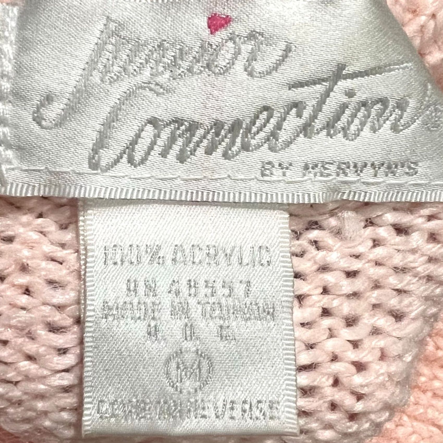 Pinko VINTAGE Pink Sweater Collared Pullover Womens Medium 80s 90s Classic Preppy Knit Pullover Shirt Size M / US 6-8 / IT 42-44 - 8 Thumbnail
