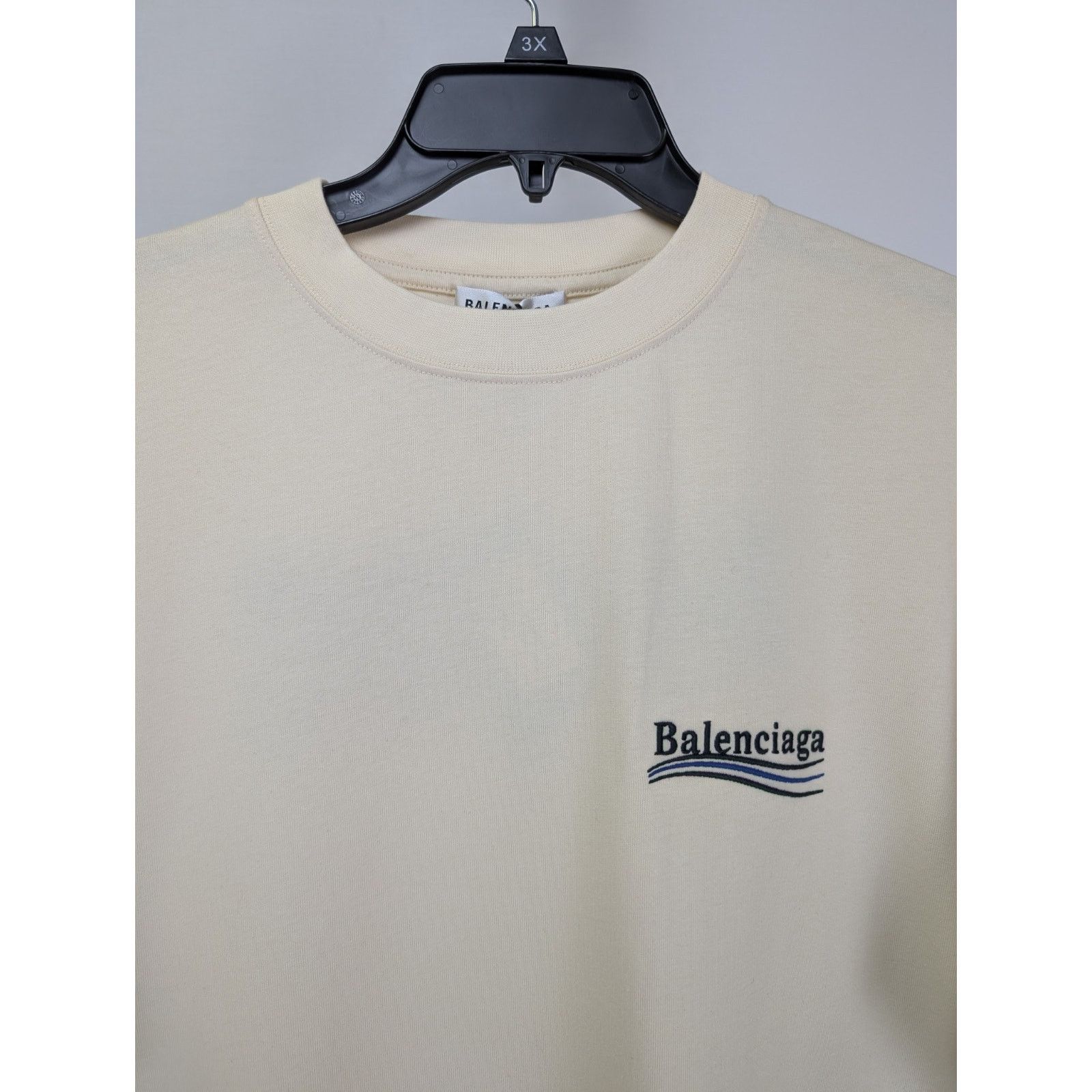 Balenciaga o1rshd1 Embro Pol Campgn Vintage Jersey T-Shirt Mix Metal Size US S / EU 44-46 / 1 - 4 Thumbnail