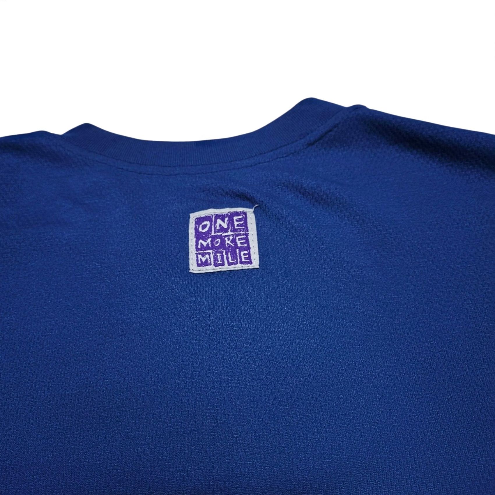Vintage One More Mile Longsleeve Athletic Shirt Men's Large Blue Wick-lite Polyester Jog Shirt Size US L / EU 52-54 / 3 - 4 Thumbnail