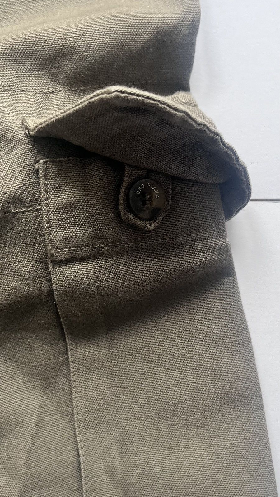 Loro Piana Loro Piana Mens khaki Shorts Size US 44 / EU 60 - 10 Thumbnail