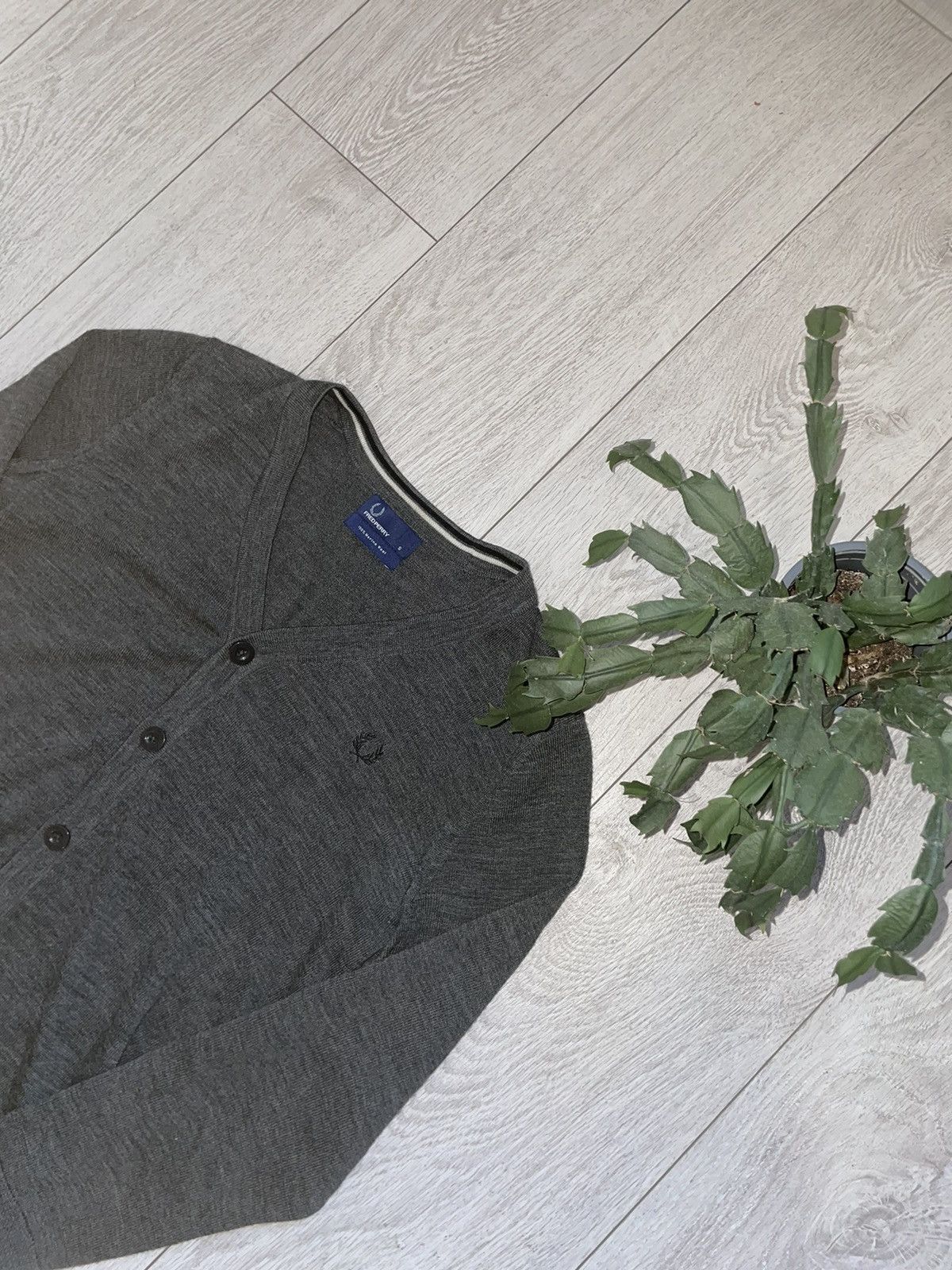 Fred Perry Cardigan Fred Perry Merino Wool Old Money Streetwear Size US S / EU 44-46 / 1 - 2 Thumbnail