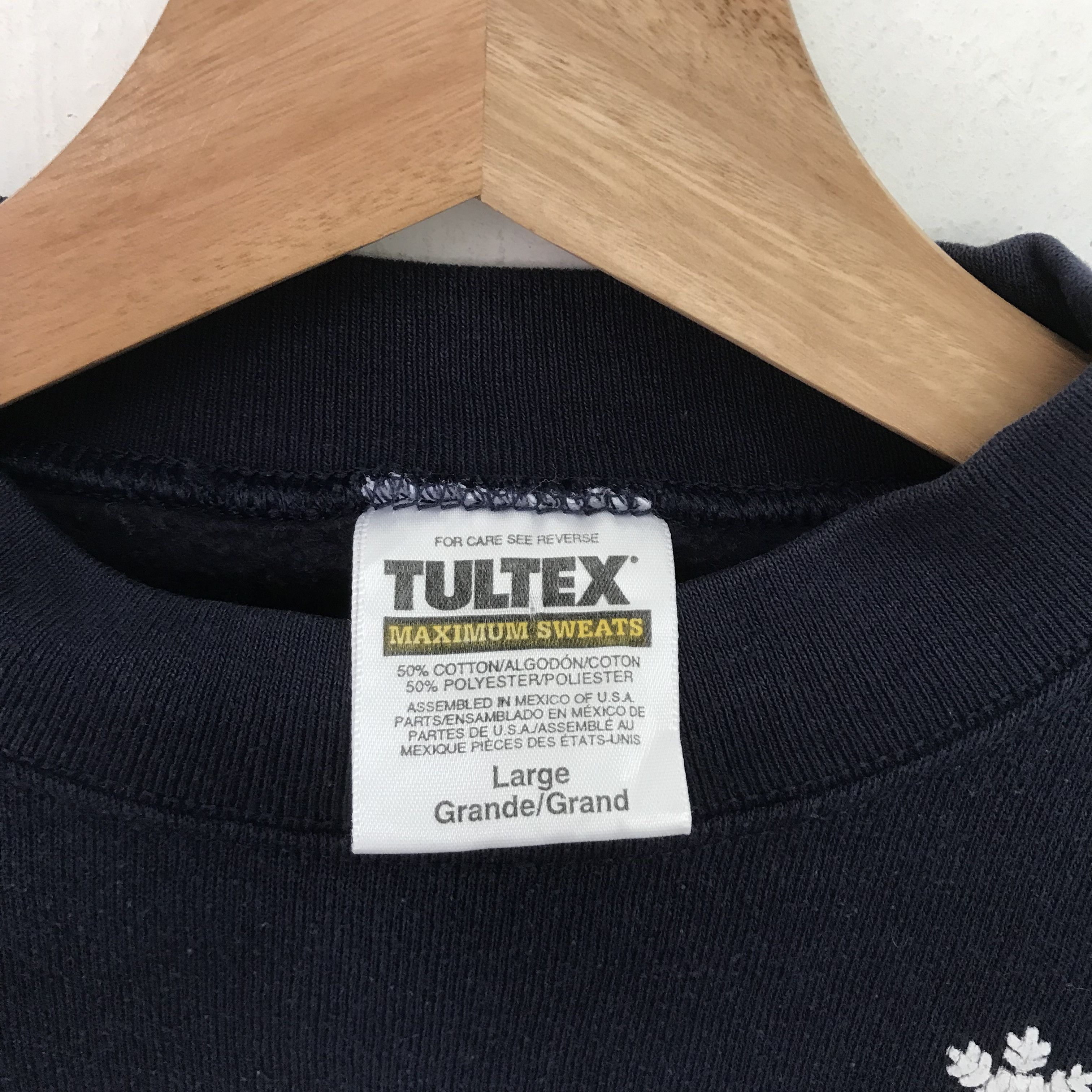 Tultex Vintage 90s Snowman Graphic Blue - 23 Size US L / EU 52-54 / 3 - 6 Thumbnail