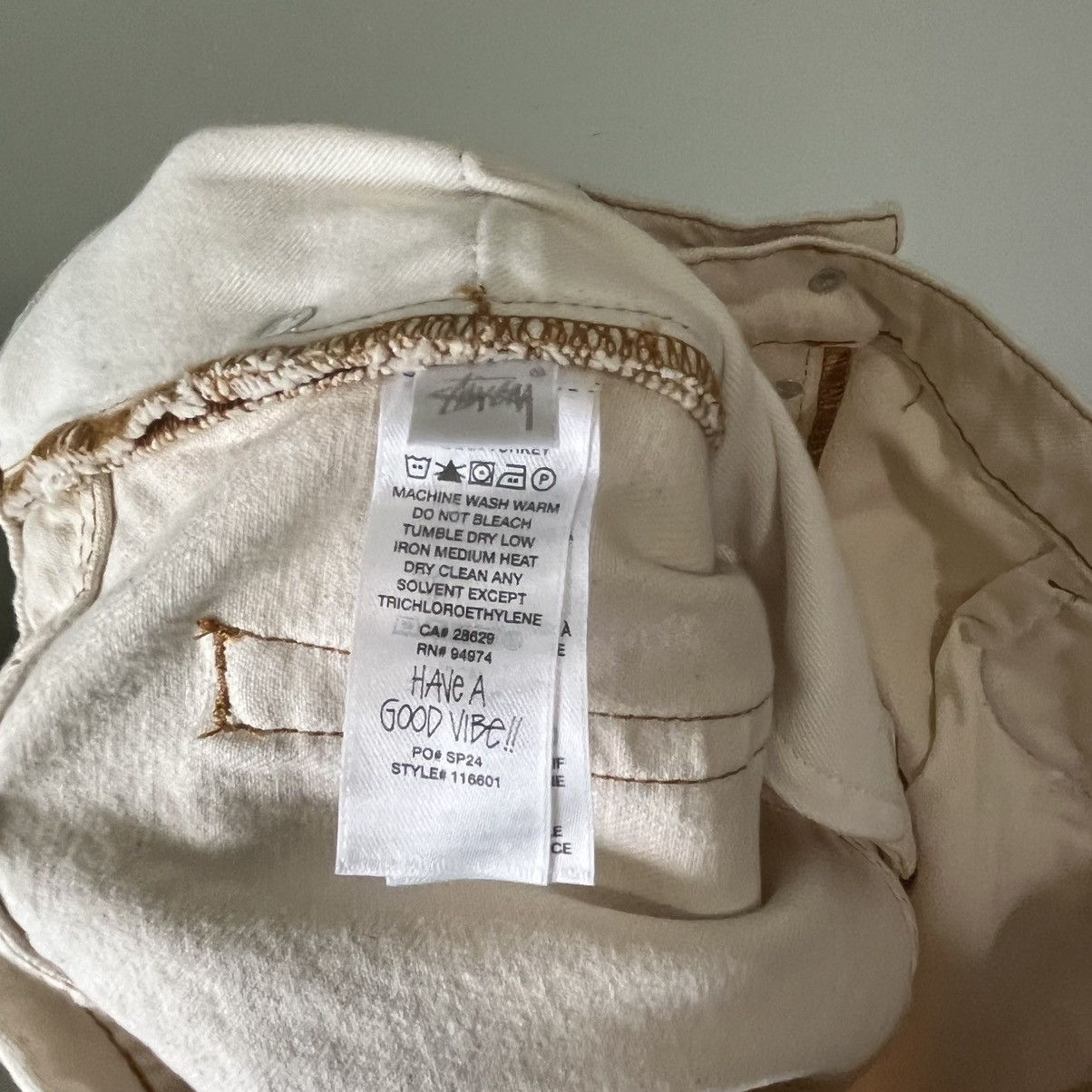 Stussy Classic Jean Denim Size US 38 / EU 54 - 11 Thumbnail