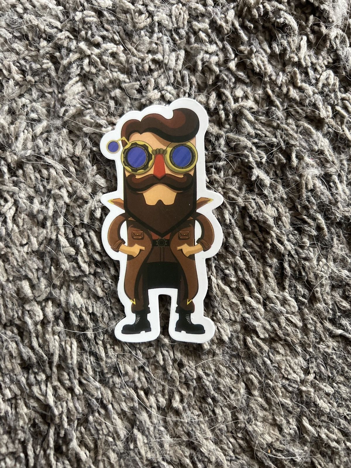 Hypebeast × Vintage Steampunk Character Sticker Size ONE SIZE - 1 Thumbnail