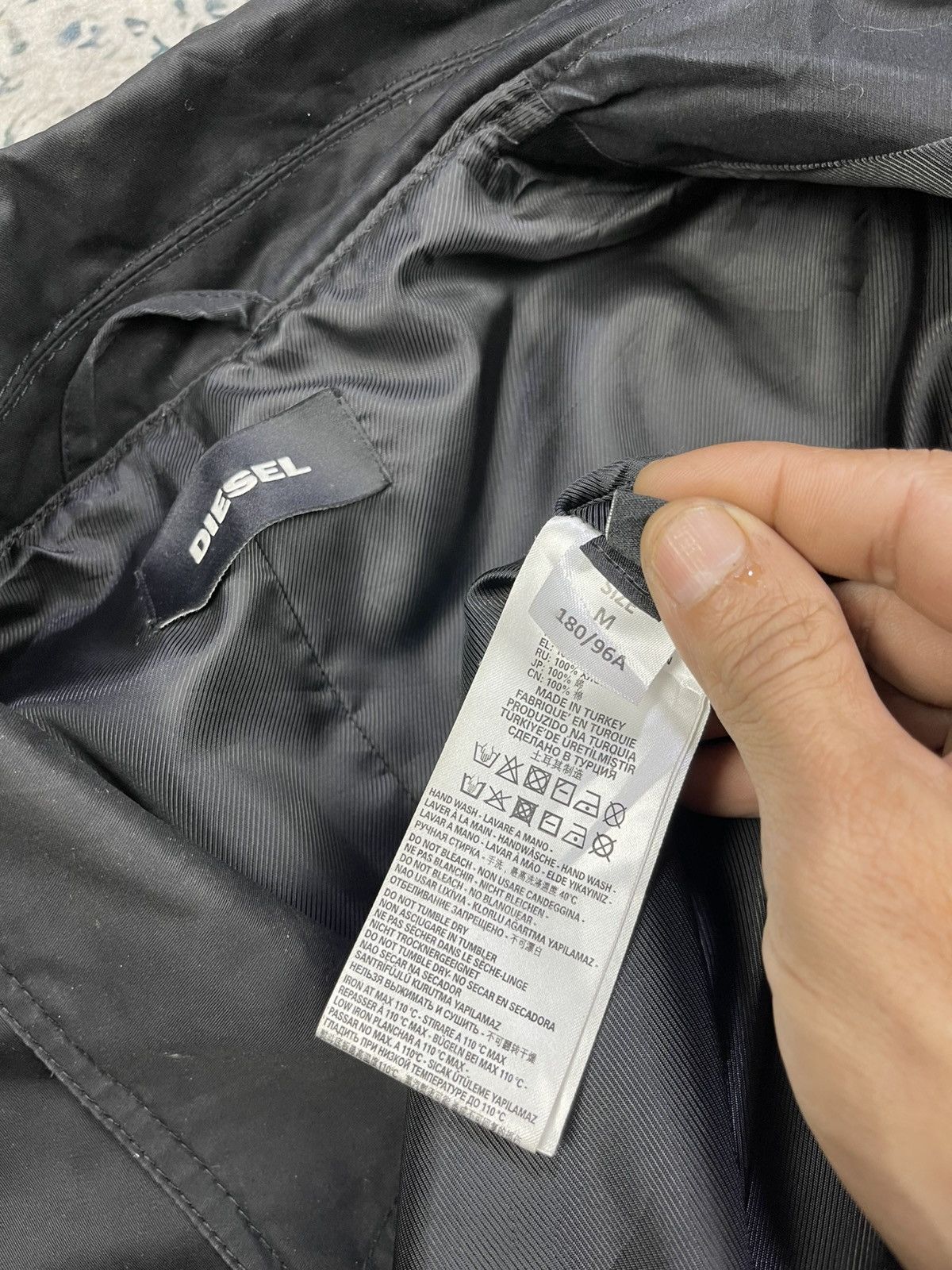 Diesel Diesel J-Kodory Convertible Patch Logo Jacket Size US M / EU 48-50 / 2 - 18 Thumbnail