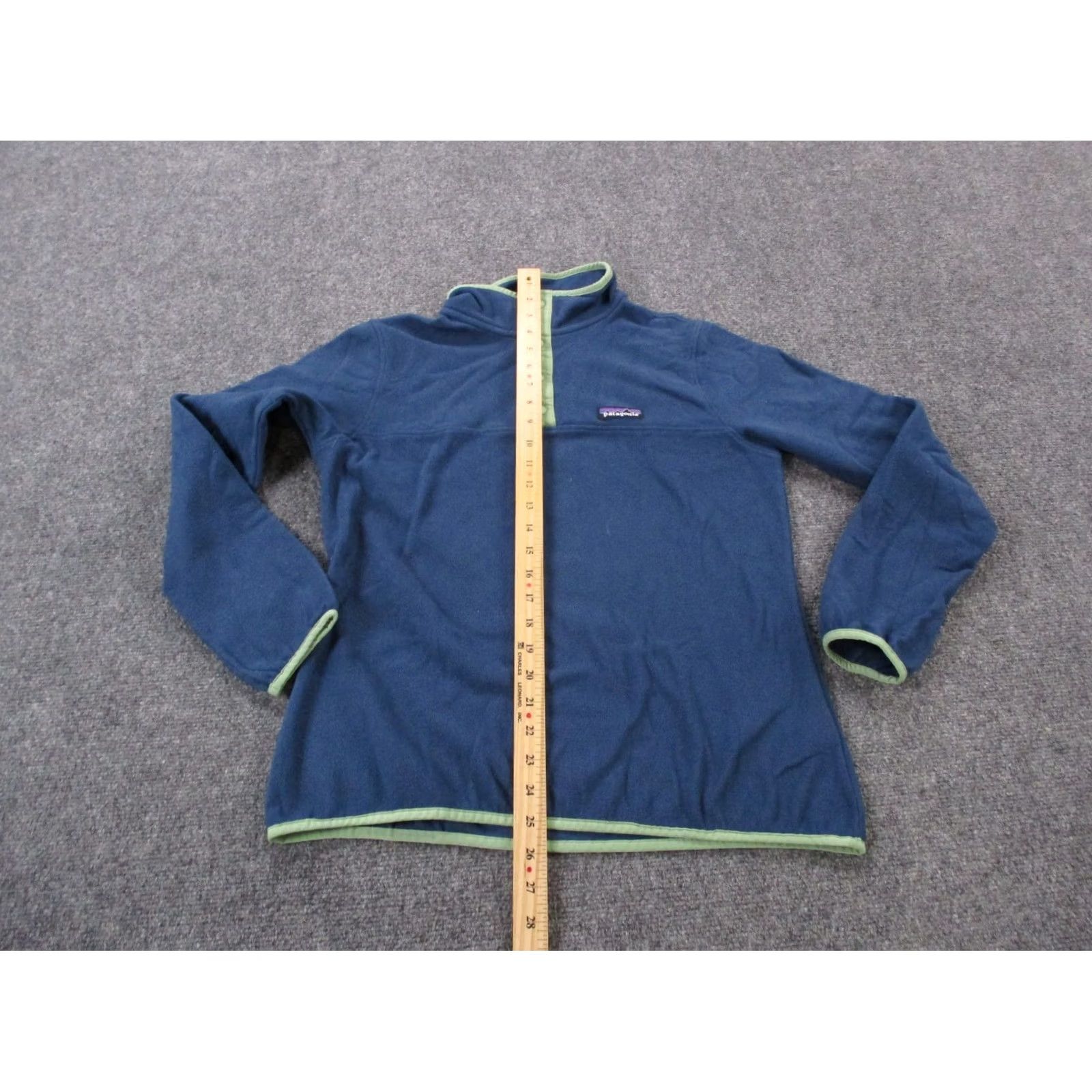 Patagonia Patagonia Jacket Womens M Blue Micro D Snap T Fleece Sweater Outdoor 26020 Size M / US 6-8 / IT 42-44 - 3 Thumbnail