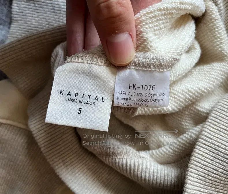 Kapital Kapital Smiley face sweatshirt Size US XXL / EU 58 / 5 - 5 Thumbnail