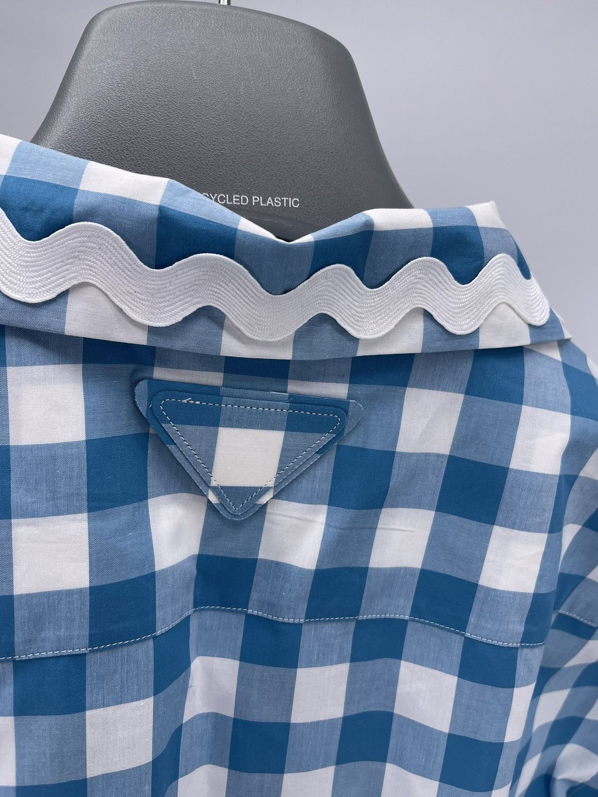 Prada Prada checked cotton shirt size L Size US L / EU 52-54 / 3 - 6 Thumbnail