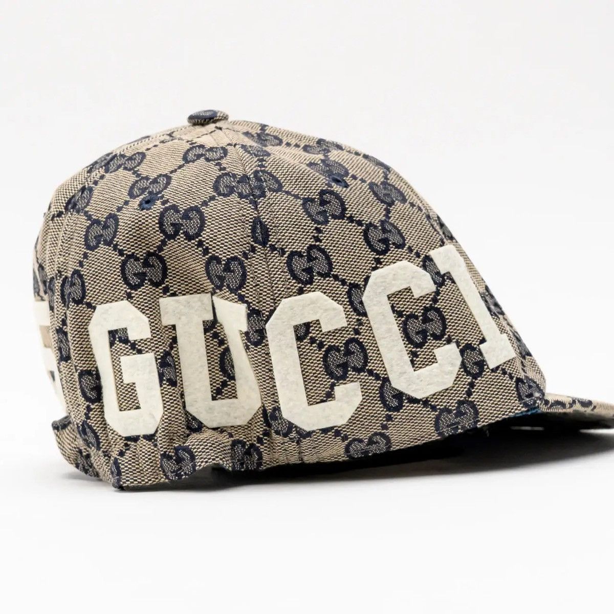 Gucci GG Cotton Canvas Baseball Hat Size ONE SIZE - 2 Thumbnail