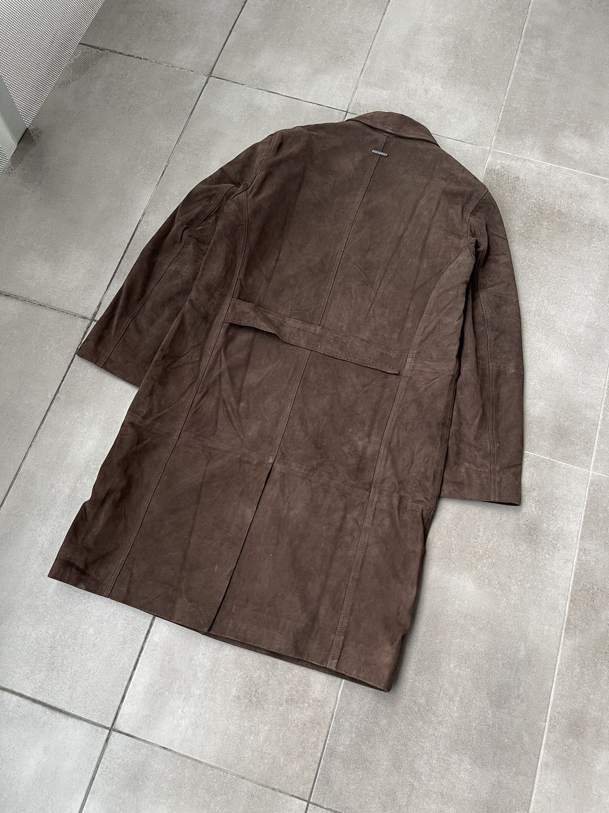 Deadwood !DS! SS23 Deadwood Painter Suede Leather Coat Size US M / EU 48-50 / 2 - 12 Thumbnail