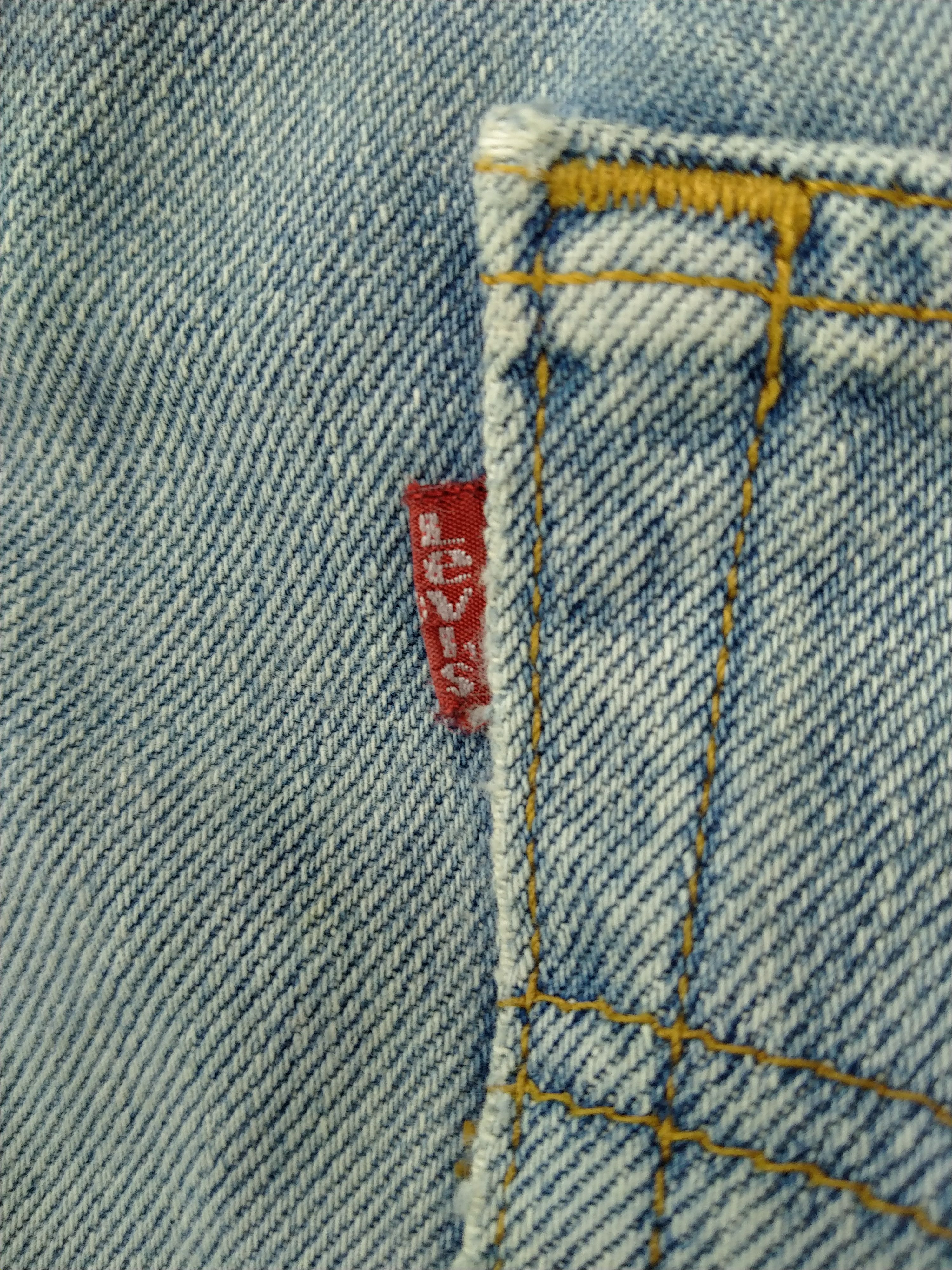 Levi's Light Wash Distressed Vintage Levi's 501 Denim 28x33 -JN153 Size US 28 / EU 44 - 14 Thumbnail