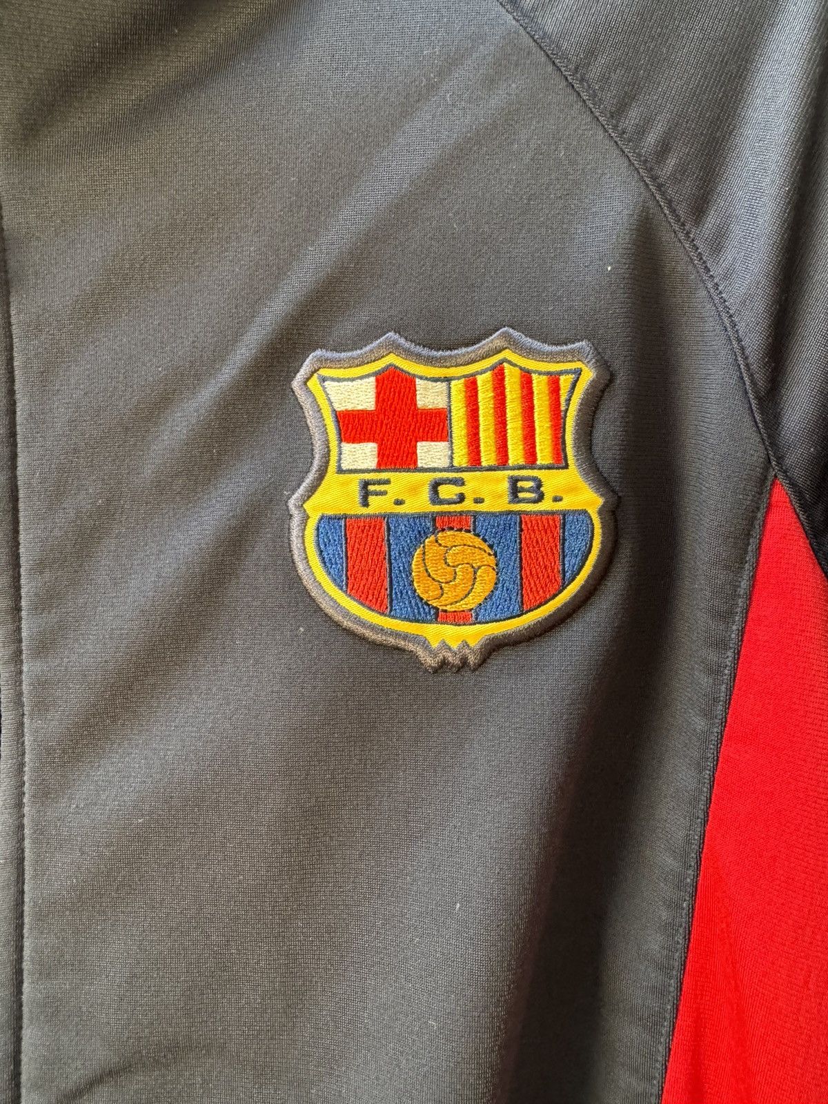 Nike × Vintage Barcelona 2000-s Nike Track vintage Jacket Size US M / EU 48-50 / 2 - 2 Thumbnail