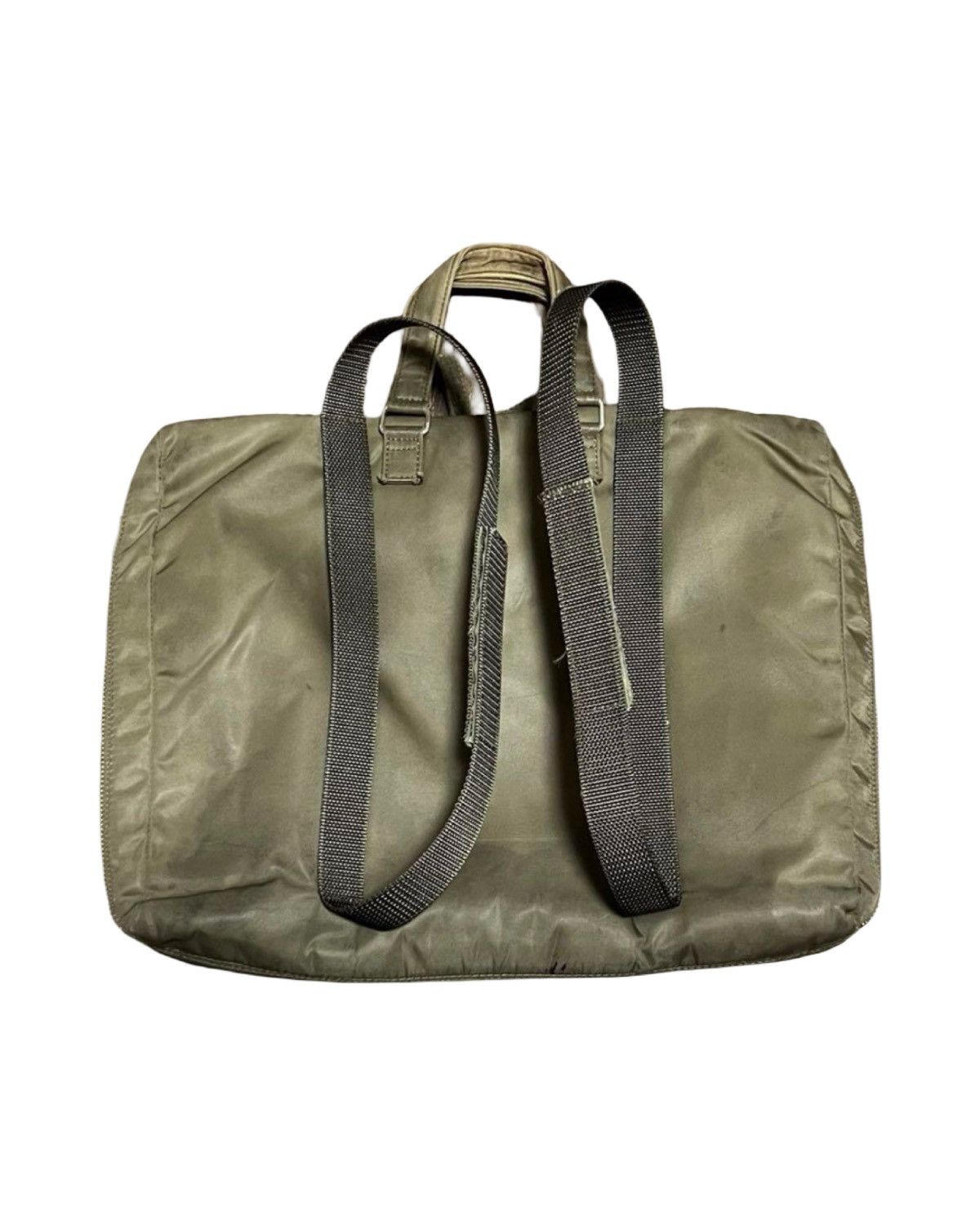 バッグ Helmut Lang 90s Archive shoulder bag Helmut lang, 1990s Asymmetrical Cowhide Military Shoulder