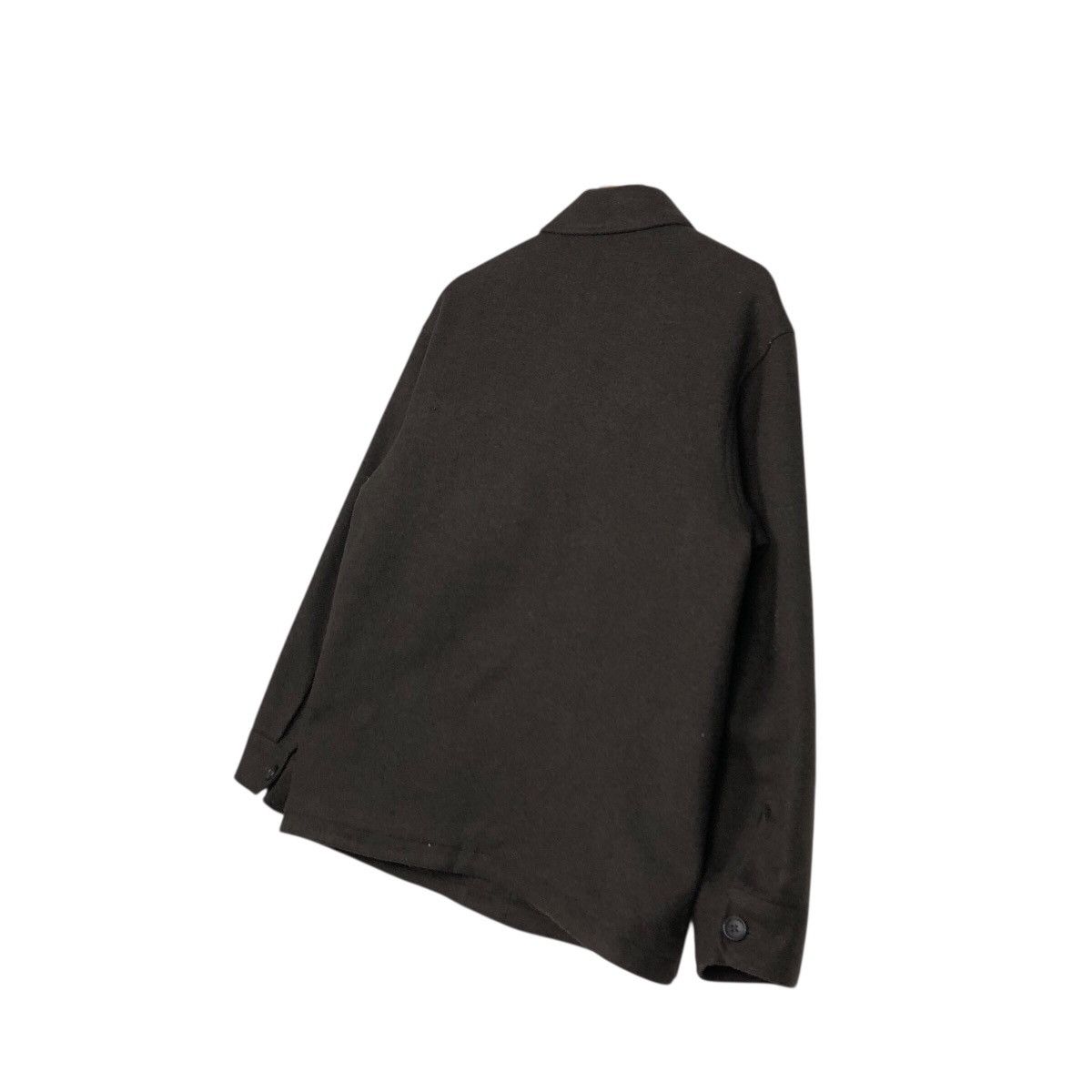 Japanese Brand Vintage Uniqlo Dark Brown Work Jacket Utility Issey Miyake Size US M / EU 48-50 / 2 - 11 Thumbnail