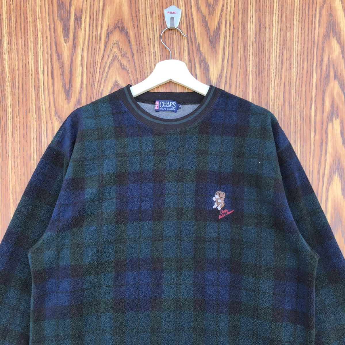 Chaps Ralph Lauren Vintage Chaps Ralph Lauren Fleece Crewneck Sweatshirt Size US L / EU 52-54 / 3 - 3 Thumbnail