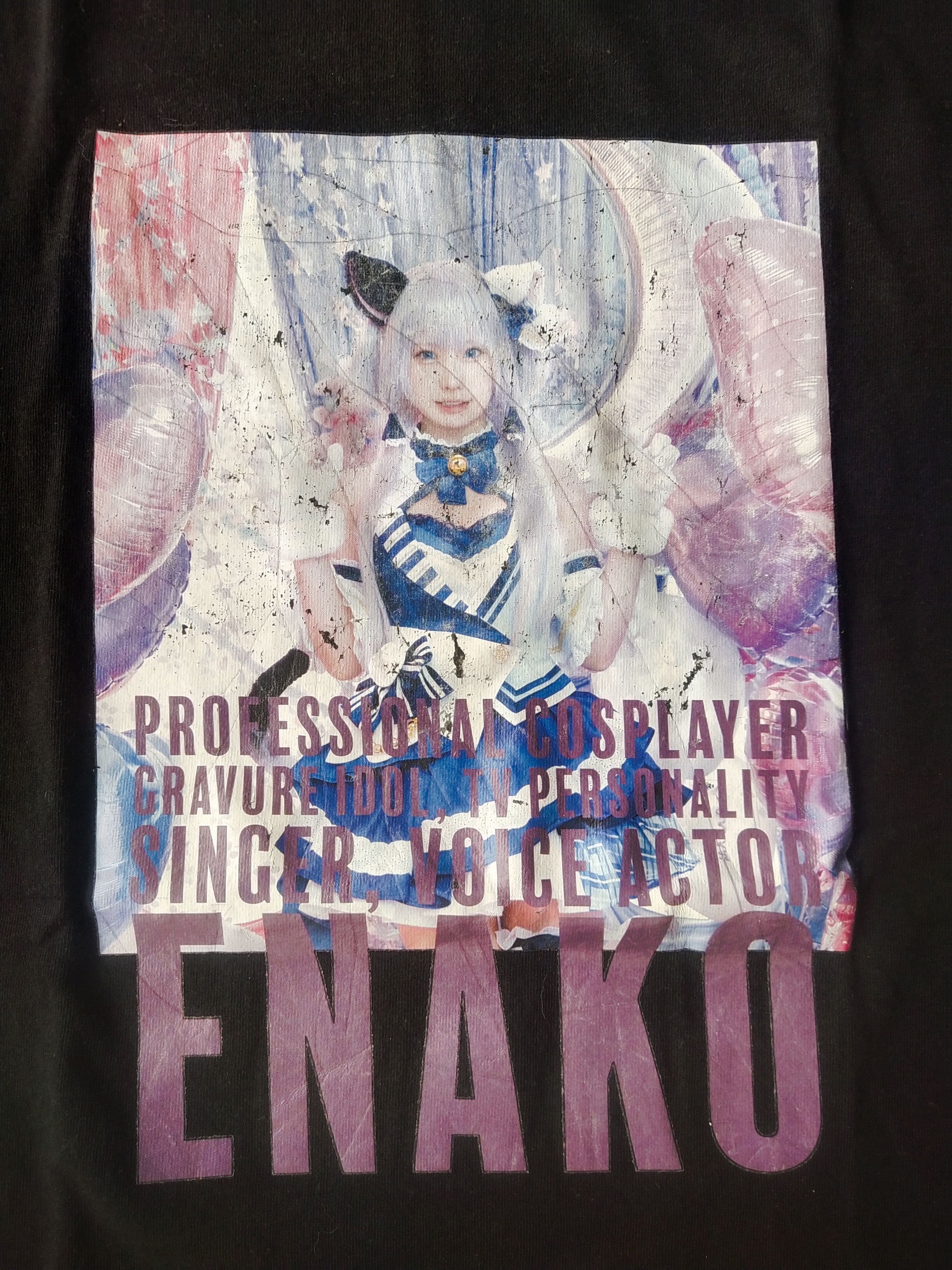 Hysteric Glamour Enako Rin Cosplayer Distressed Graphic Japan Tee Size US L / EU 52-54 / 3 - 2 Thumbnail