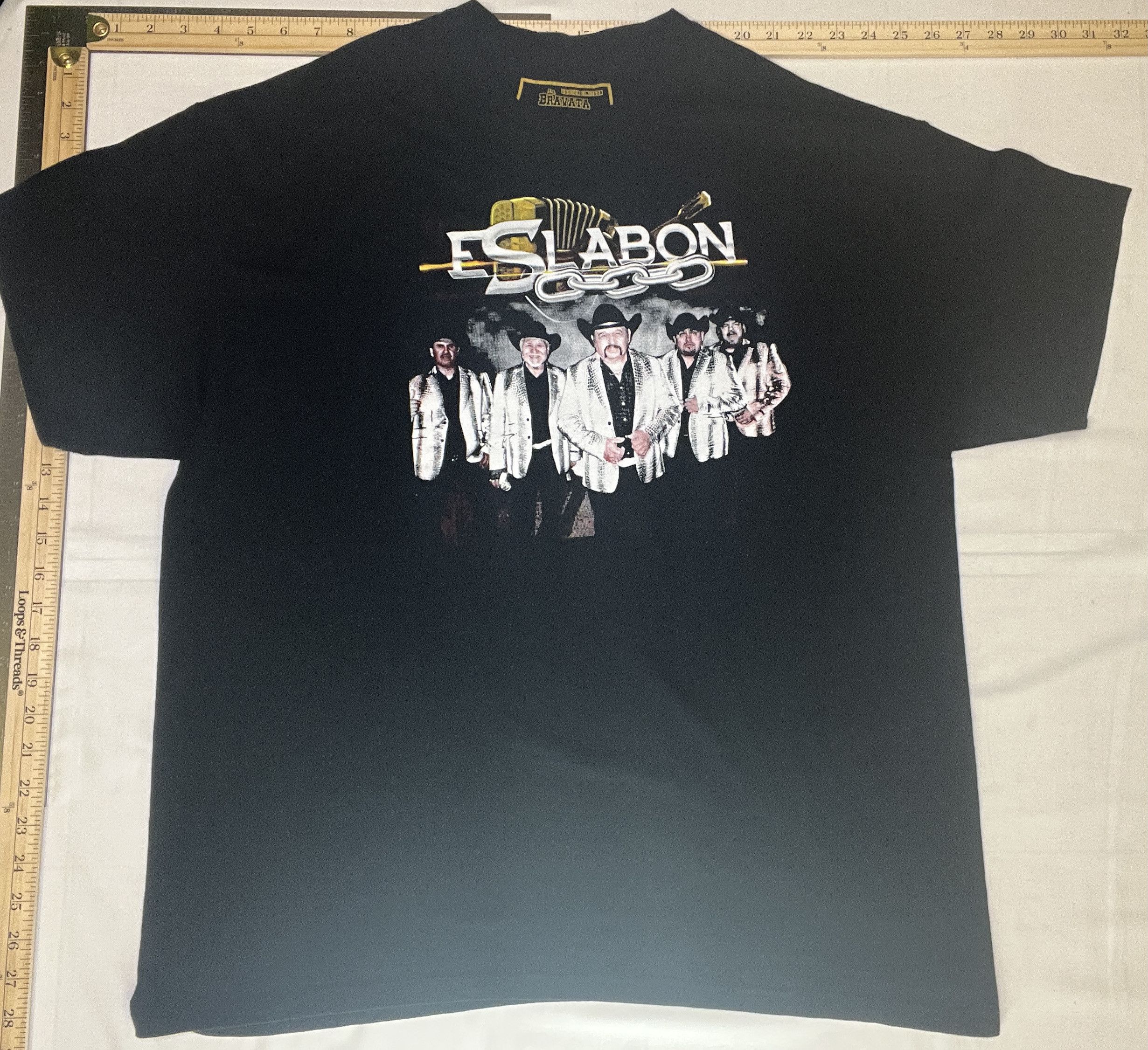 Band Tees Eslabon t-shirt Edicion Limitada La Bravata Negro XL Size US XL / EU 56 / 4 - 2 Thumbnail