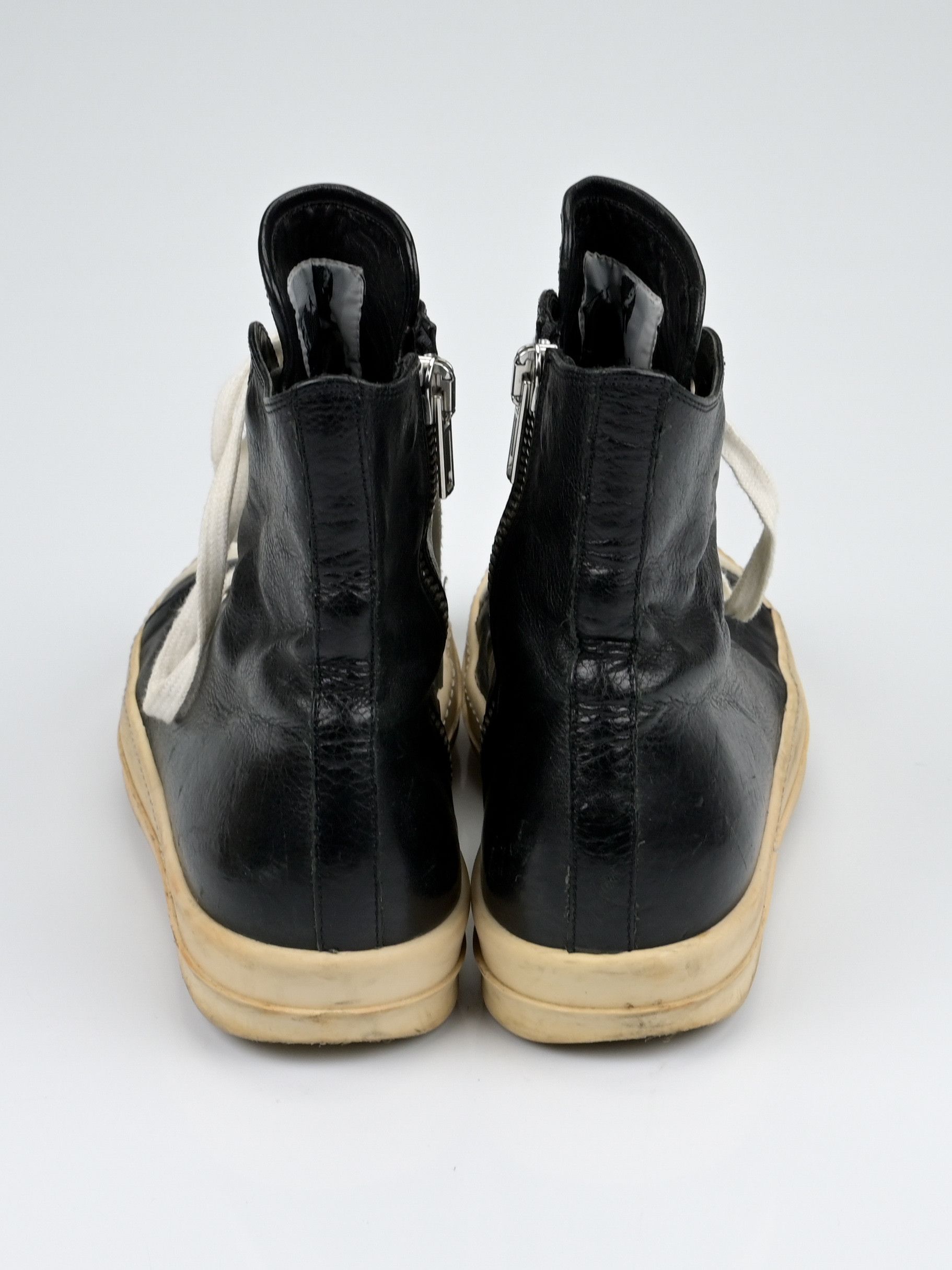 Rick Owens Mainline Leather High Top Ramones Size US 11 / EU 44 - 7 Thumbnail