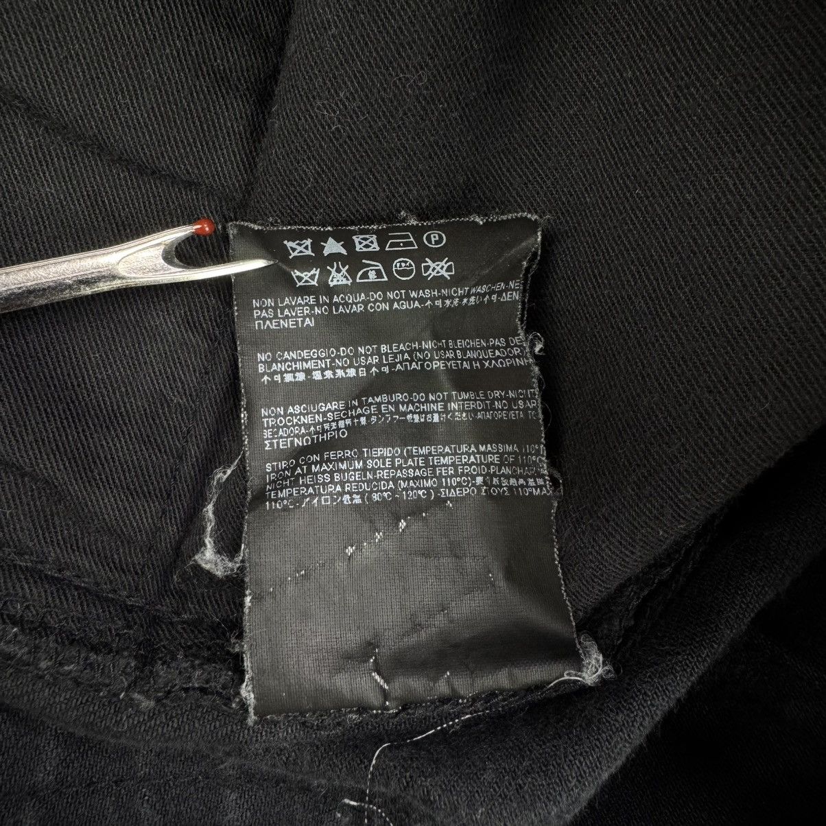 Saint Laurent Paris SAINT LAURENT PARIS FW13 BLACK D02 DENIM Size US 32 / EU 48 - 6 Thumbnail