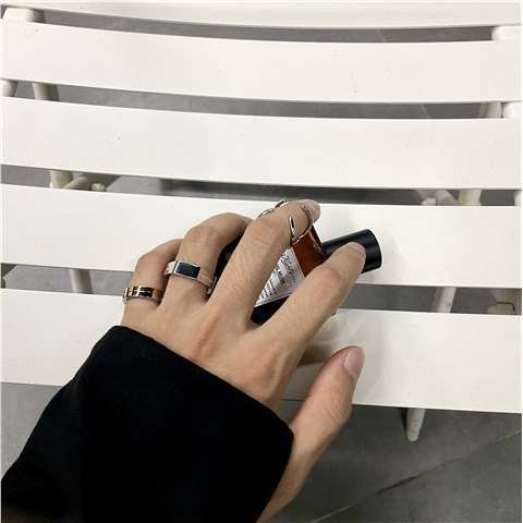 Jewelry Crazy Jewelry Rings Open Size Chrome Ring (Size 7-13) Size ONE SIZE - 3 Thumbnail