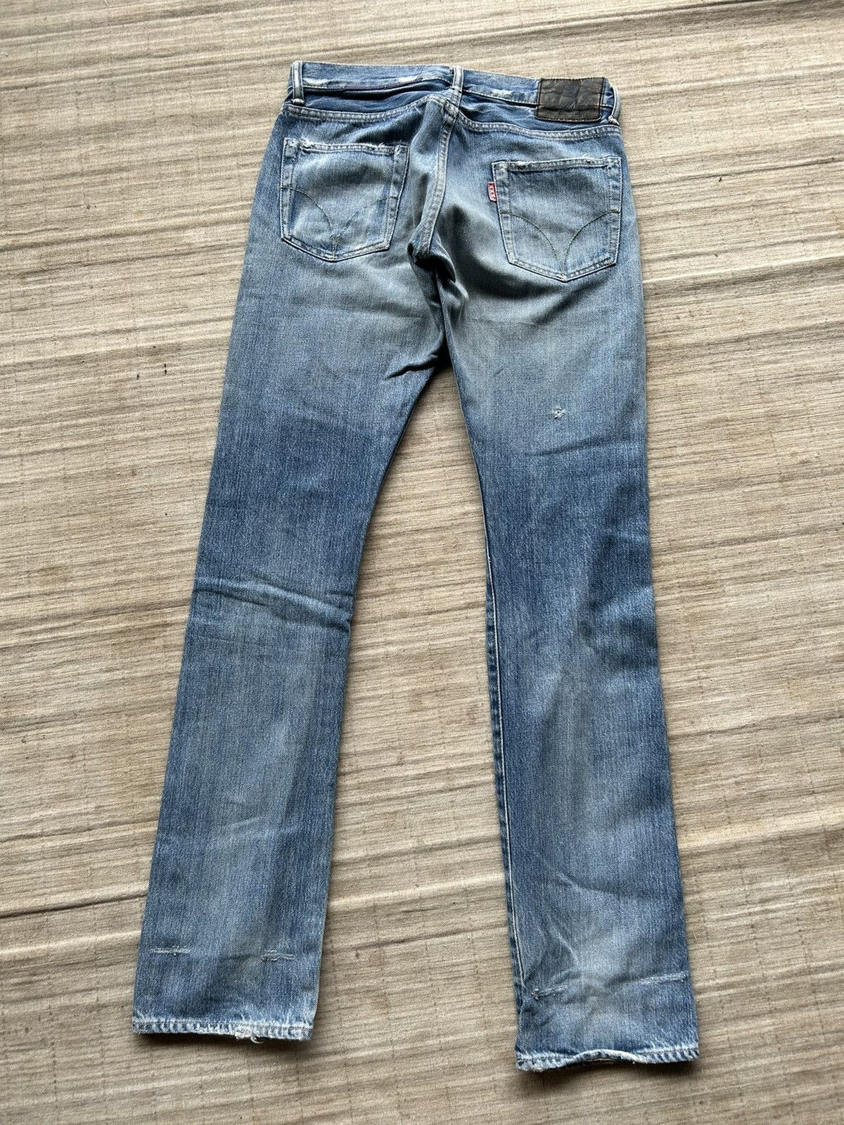 Hysteric Glamour × Japanese Brand Vtg HYSTERIC GLAMOUR XXX Selvedge Distressed denim RARE☠️ Size US 31 - 13 Thumbnail