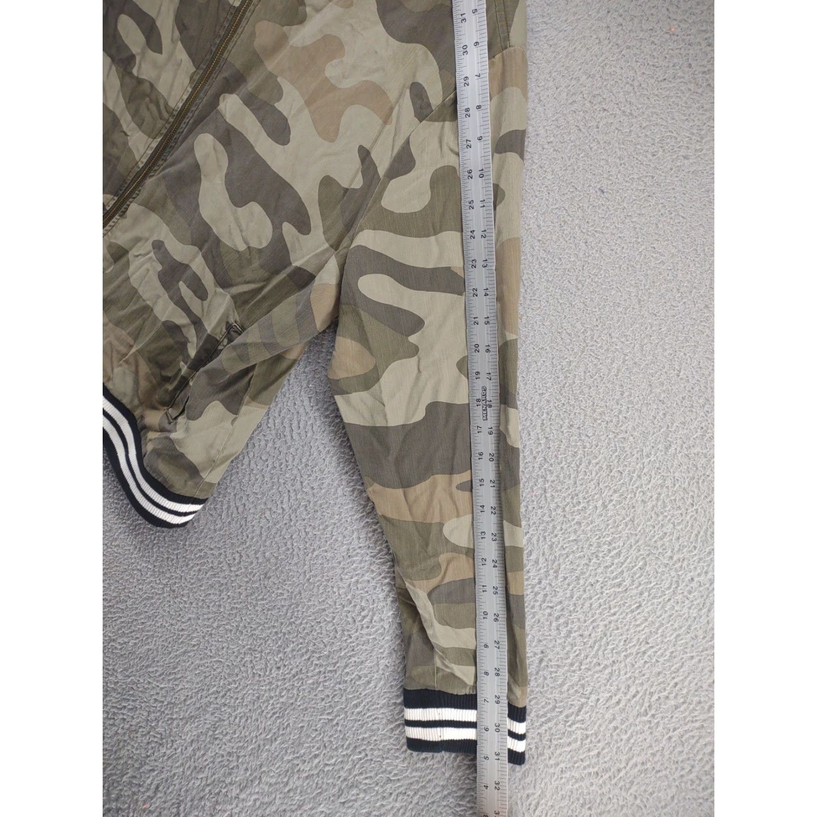 Vintage Natural Reflections Women's Camouflage Full Zip Jacket 1X Green Cotton Lining Plus Size Jacket Womens Camouflage 90s? Size XL / US 12-14 / IT 48-50 - 7 Thumbnail