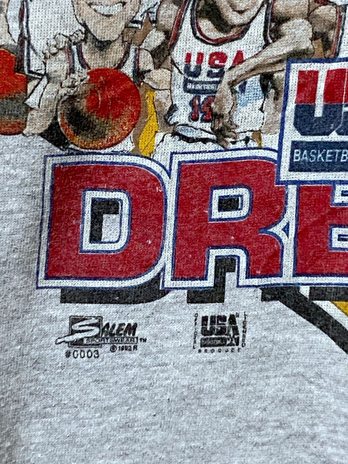 Vintage Vintage 80s USA Basketball Dream Team sweatshirt Size US M / EU 48-50 / 2 - 3 Thumbnail