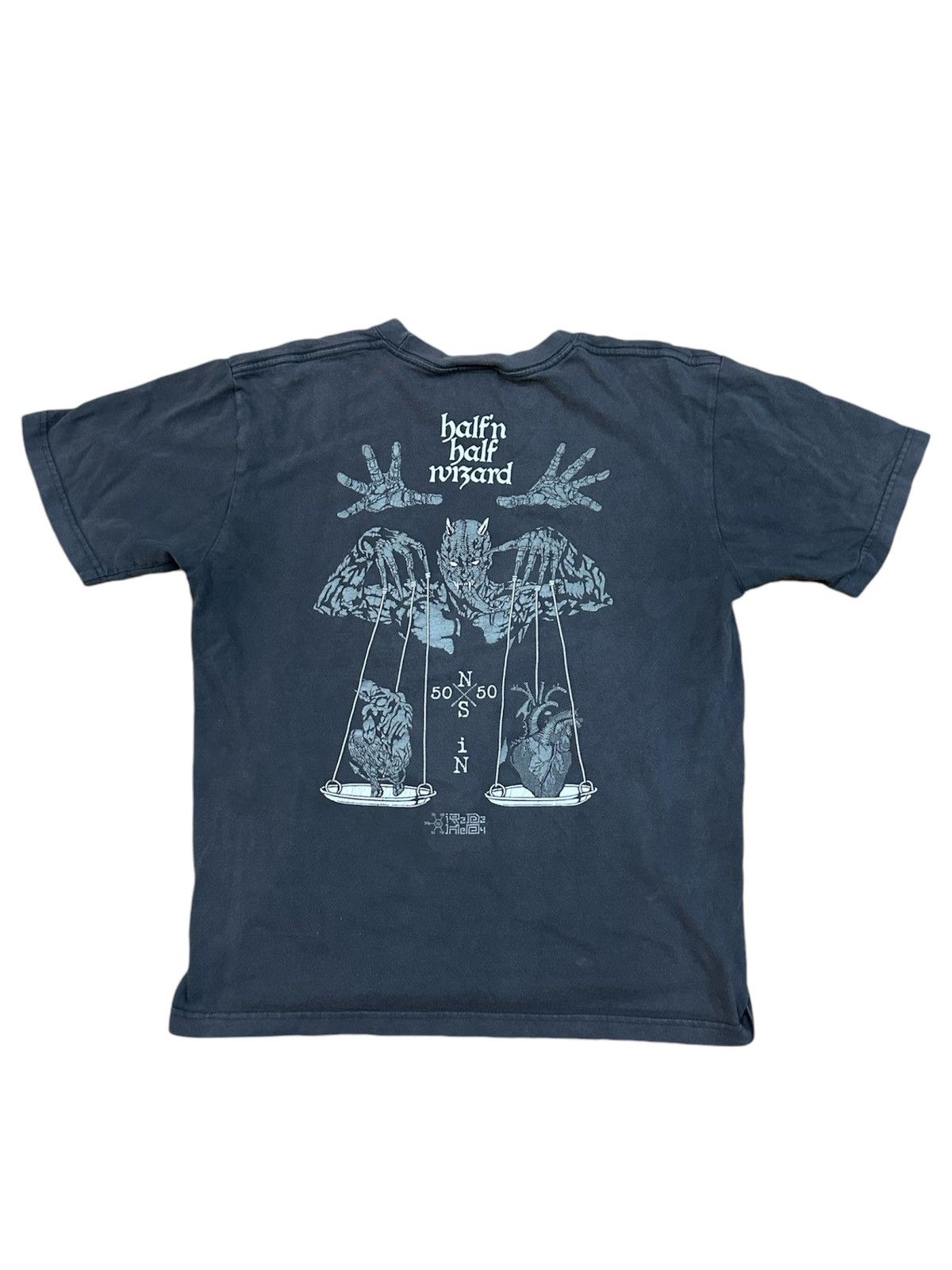 Half N Half Wizard Vintage Tee