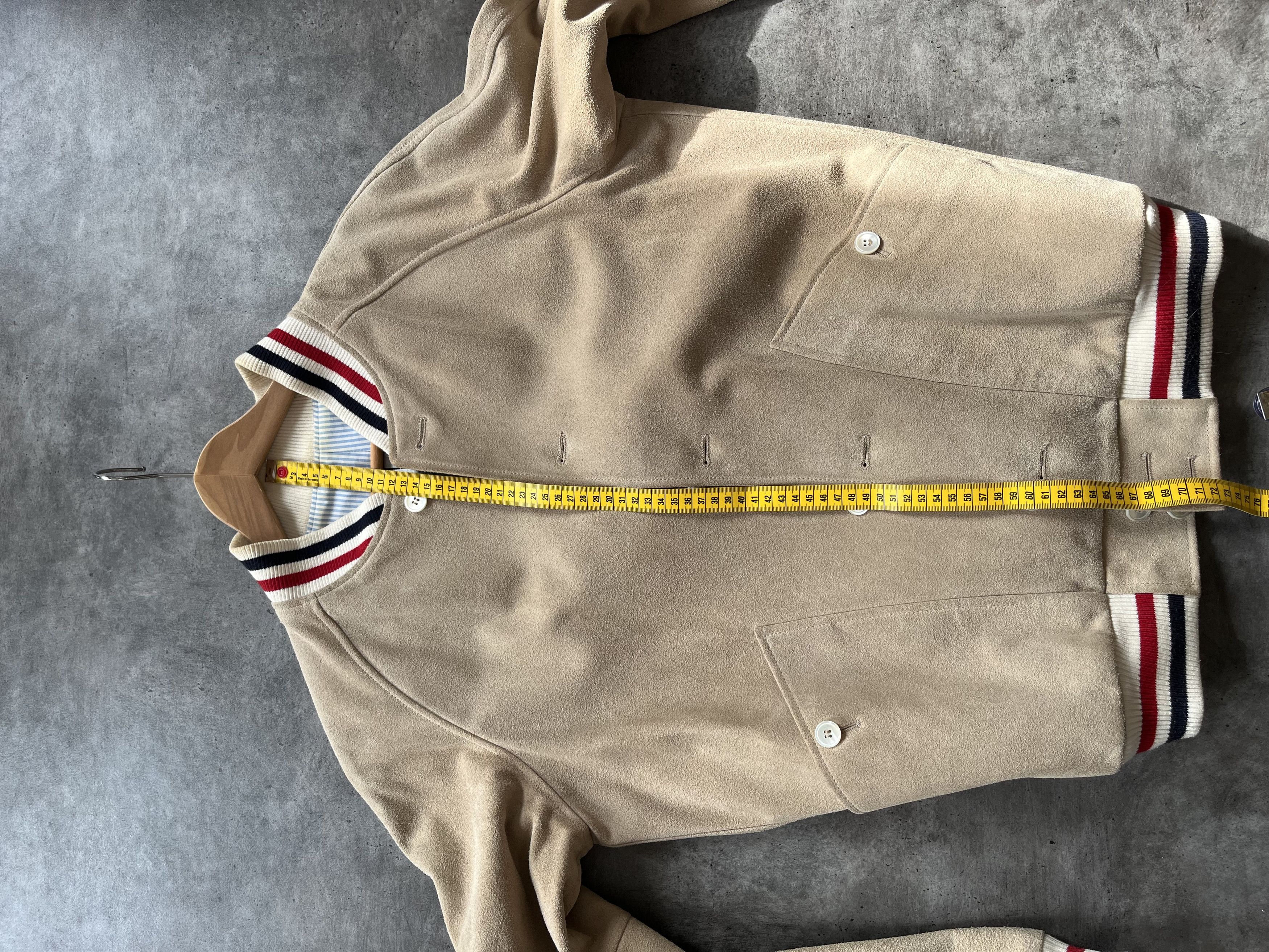 Temple Of Jawnz Suede baseball jacket Size US L / EU 52-54 / 3 - 12 Thumbnail