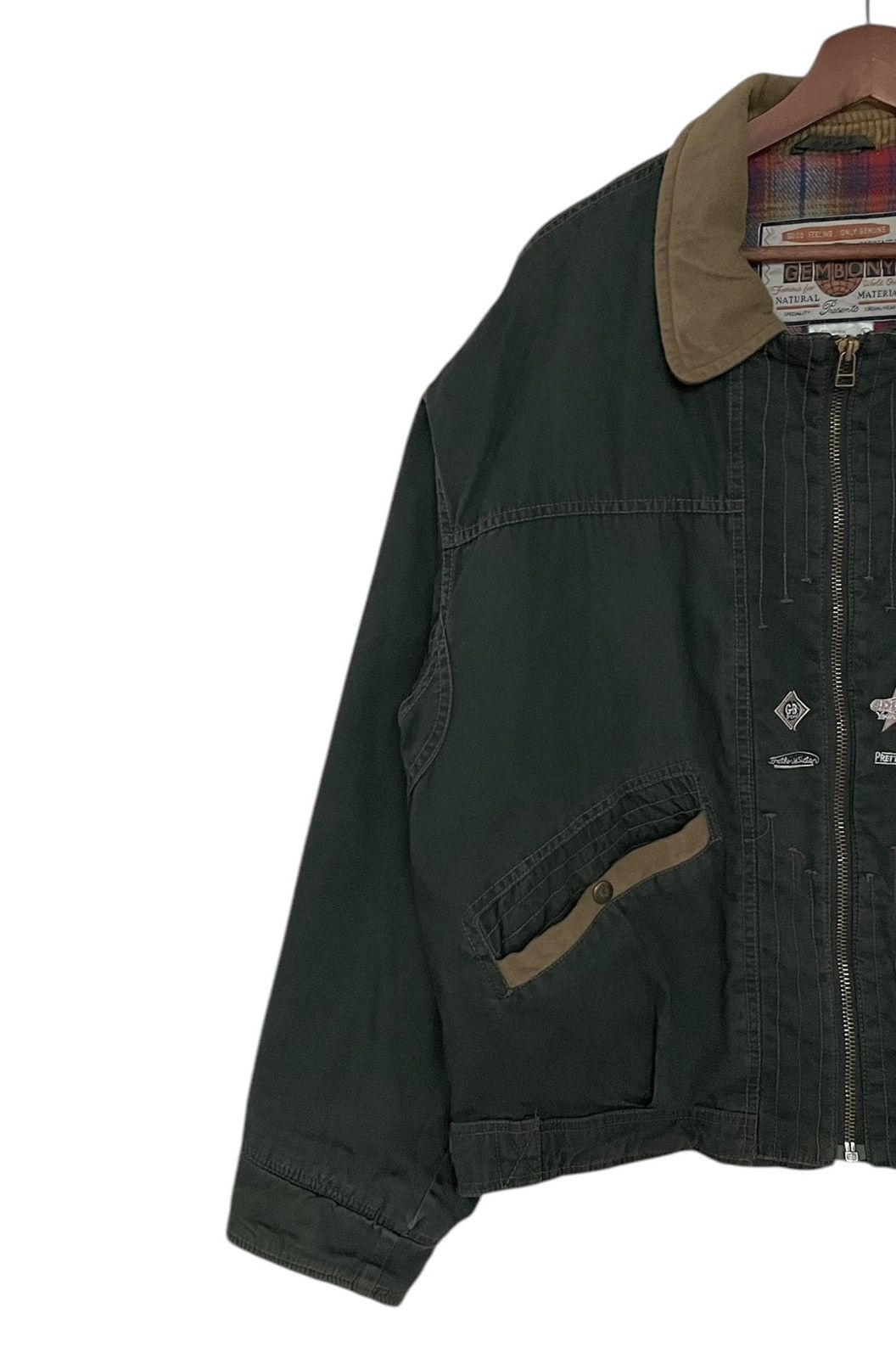 Japanese Brand × Vintage Vintage Japanese Brand Gembony Denim Jacket 1990s Size US L / EU 52-54 / 3 - 3 Thumbnail
