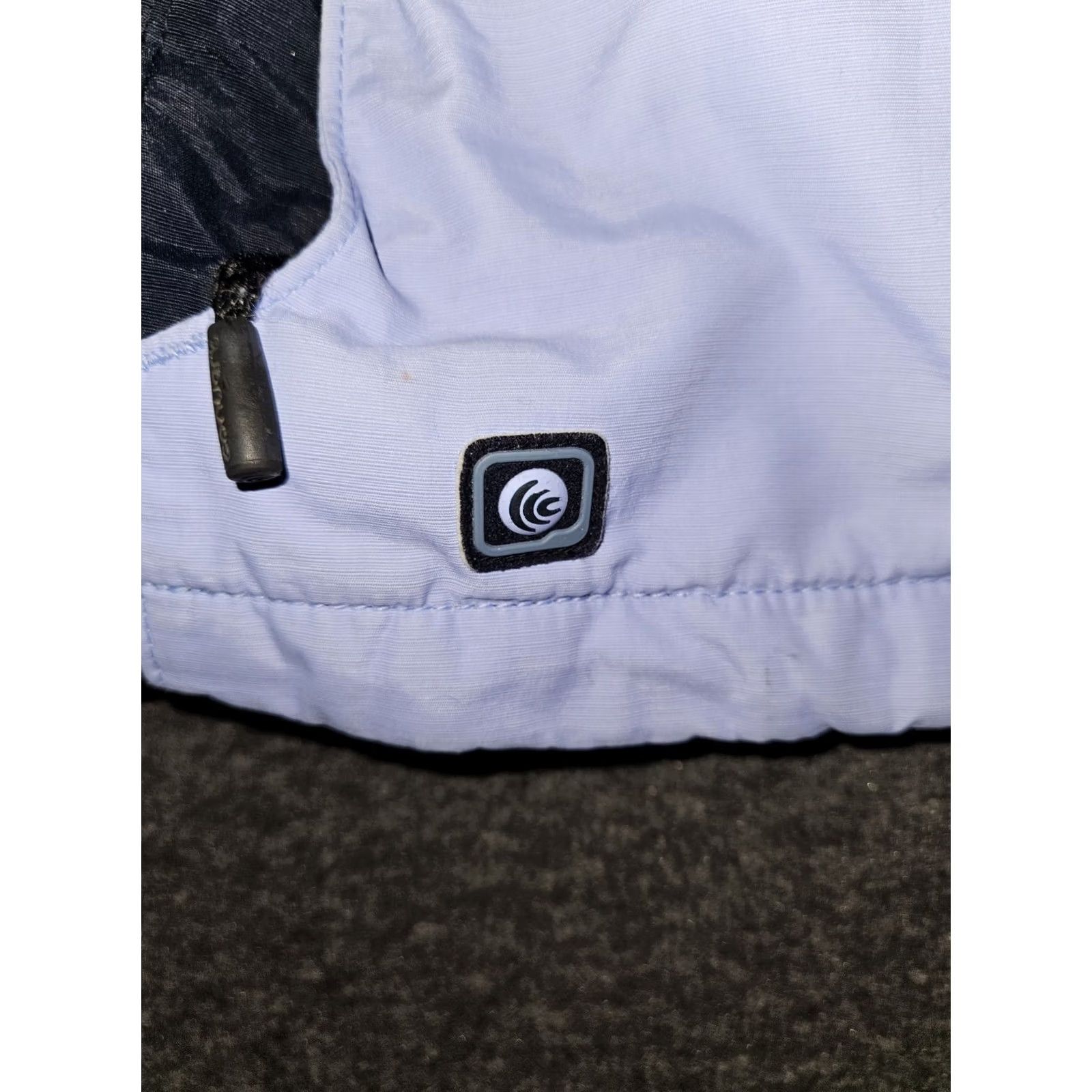 Vintage Columbia Convert Jacket Womens XL Blue Board Nylon Full Zip Hooded Wool? Size XL / US 12-14 / IT 48-50 - 7 Thumbnail