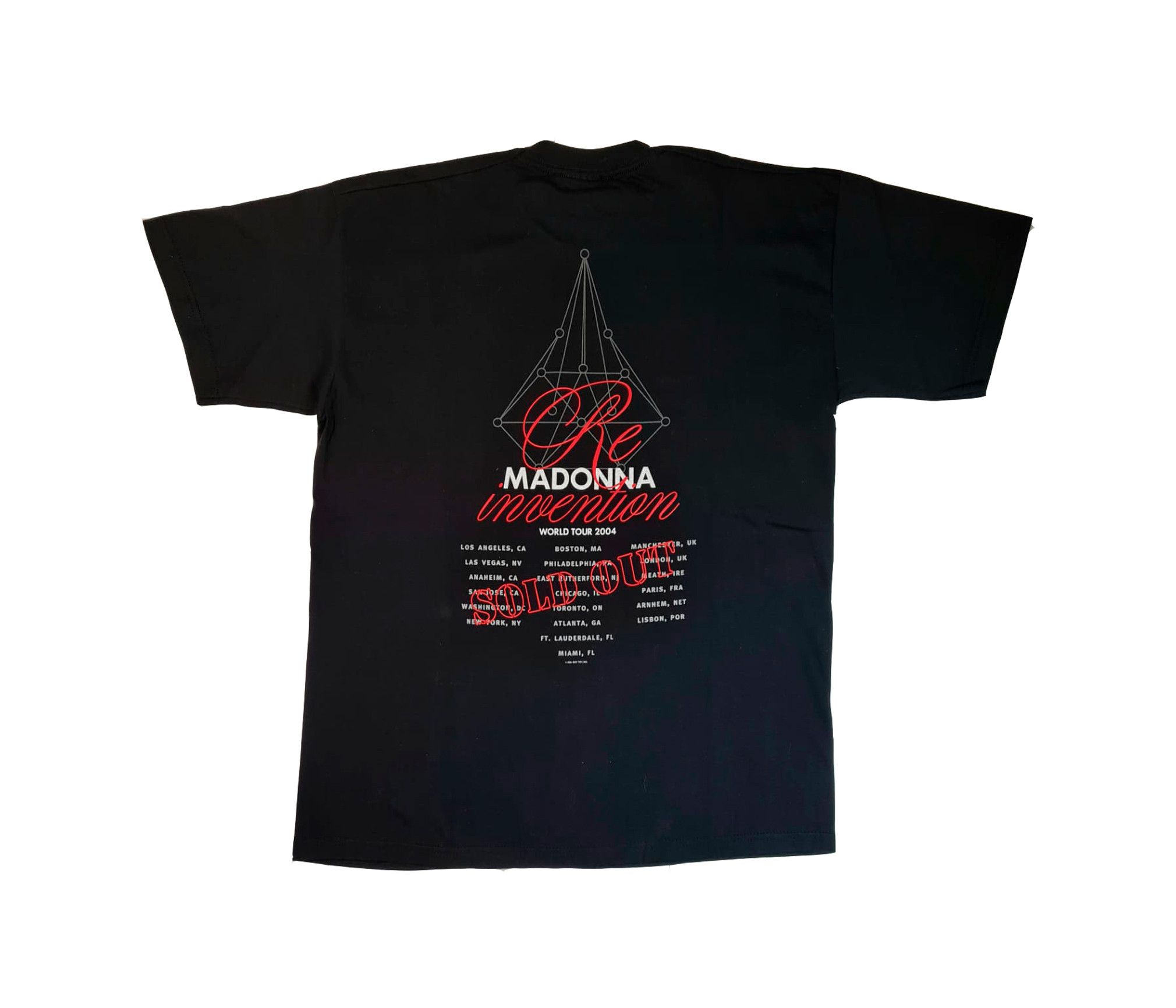 Fruit Of The Loom Madonna - Reinvention World Tour SOLD OUT - 2004 M RARE Size US M / EU 48-50 / 2 - 2 Thumbnail