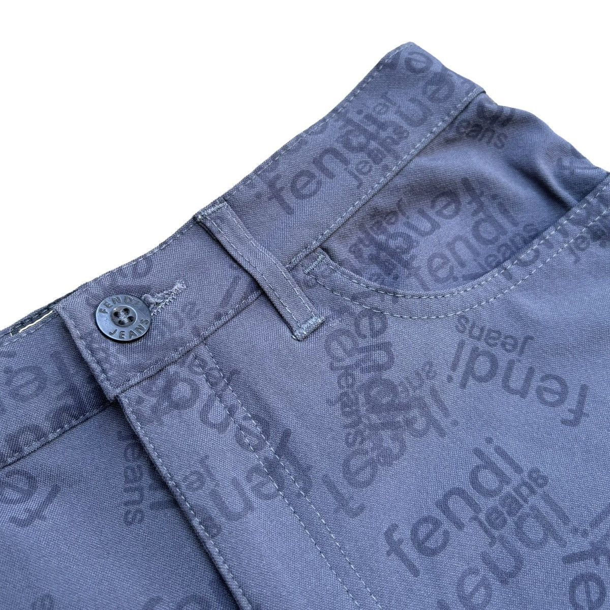 Fendi Vintage Fendi Jeans Pants Size 28" / US 6 / IT 42 - 7 Thumbnail
