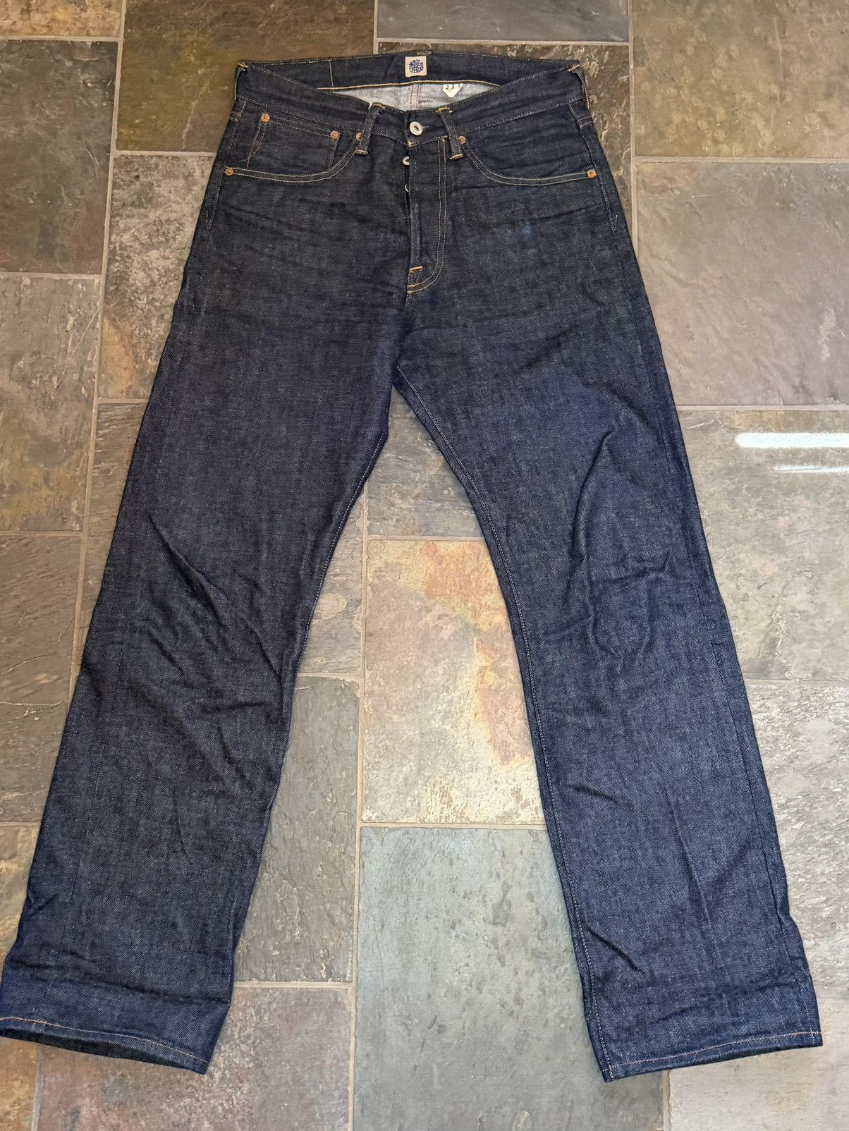 Indigofera Indigofera Kirk Jeans – Indigo Selvedge Size US 29 - 1 Thumbnail